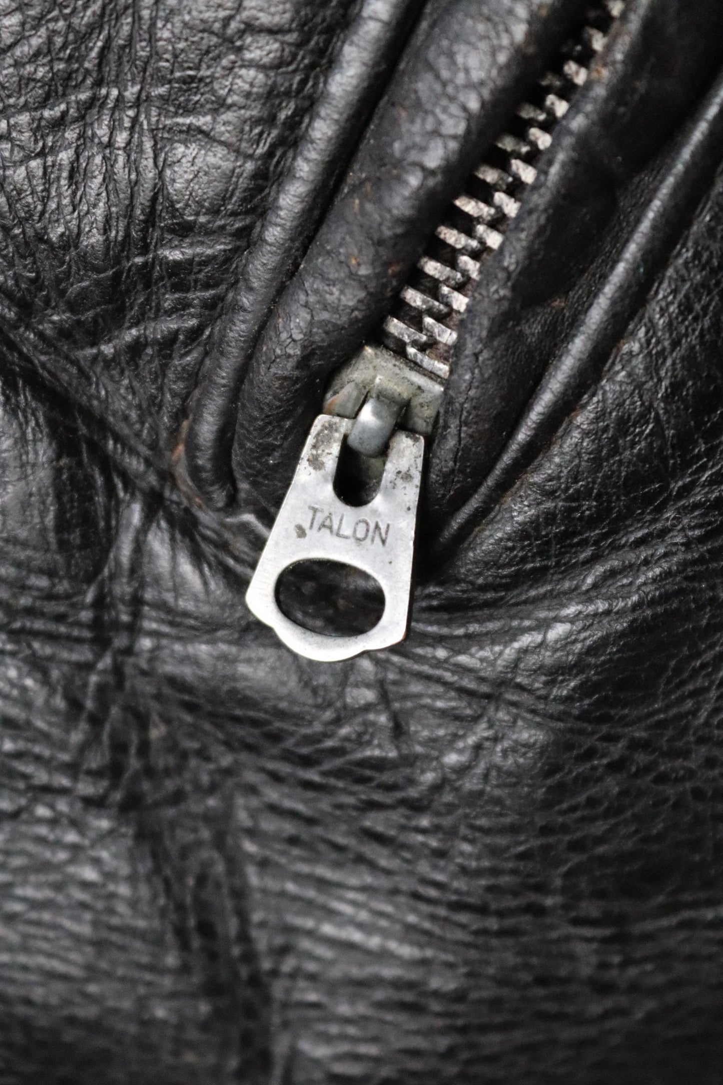 Vintage 1950s 60s black leather Buco jacket - PJ27 - steerhide biker - 46” chest - police motorcycle