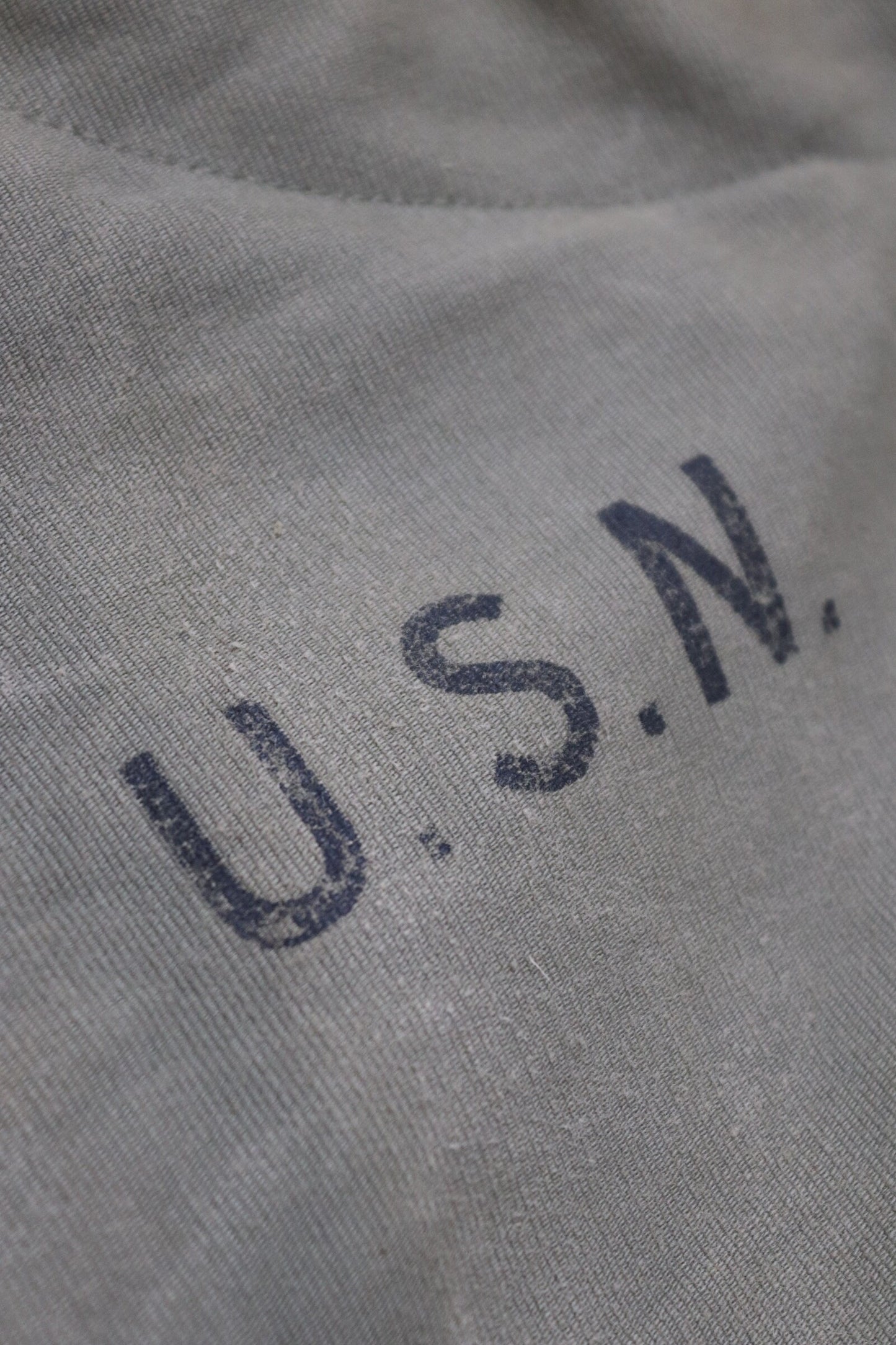Vintage 1940s 40s WW2 era us navy USN NXSX khaki green insulated deck overalls dungarees bib brace 48” x 28” Talon zipper