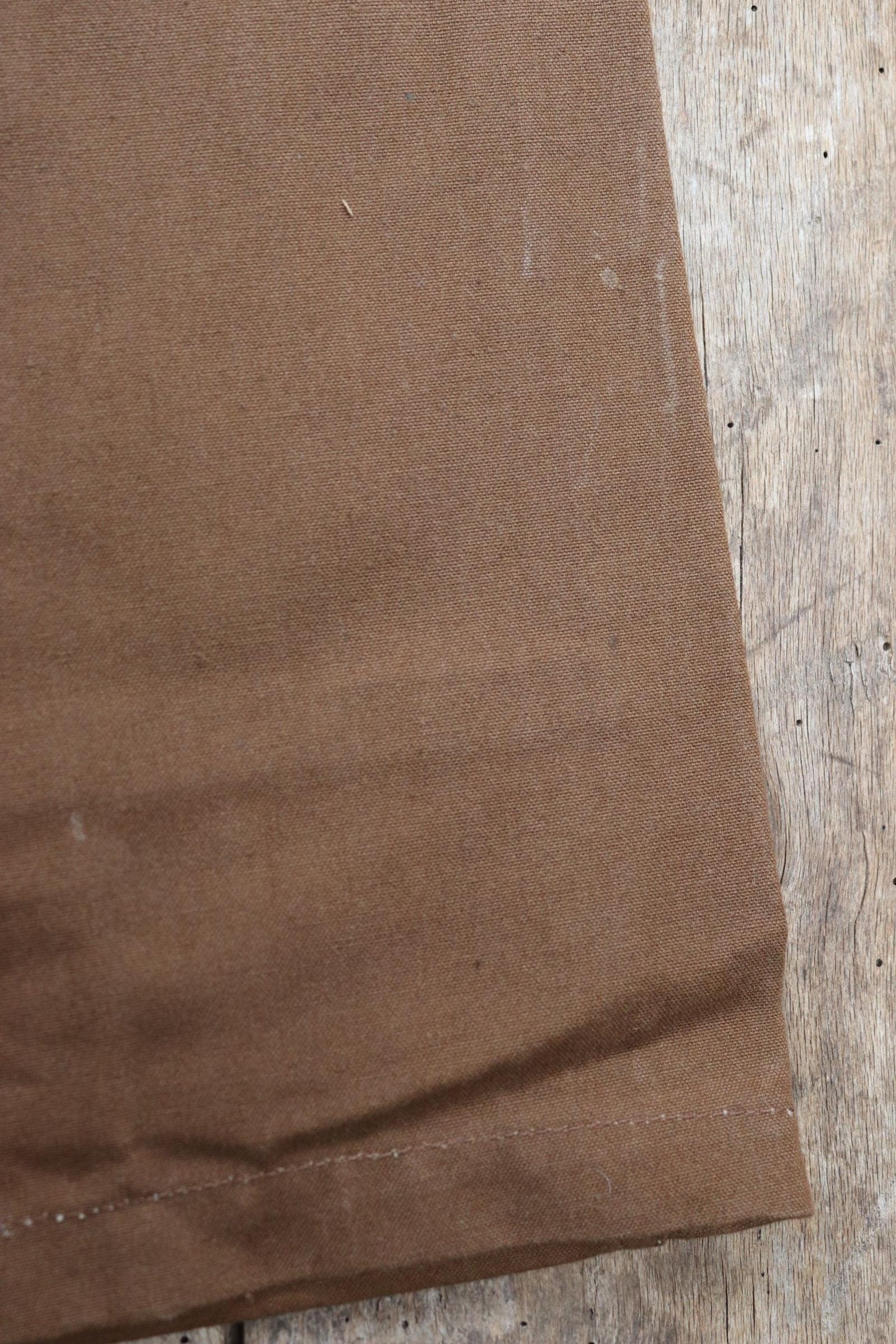 Vintage French chore trousers pants workwear 1960s 1970s SNCF railway railroad engineer work 37” x 28” duck cotton canvas buckle back