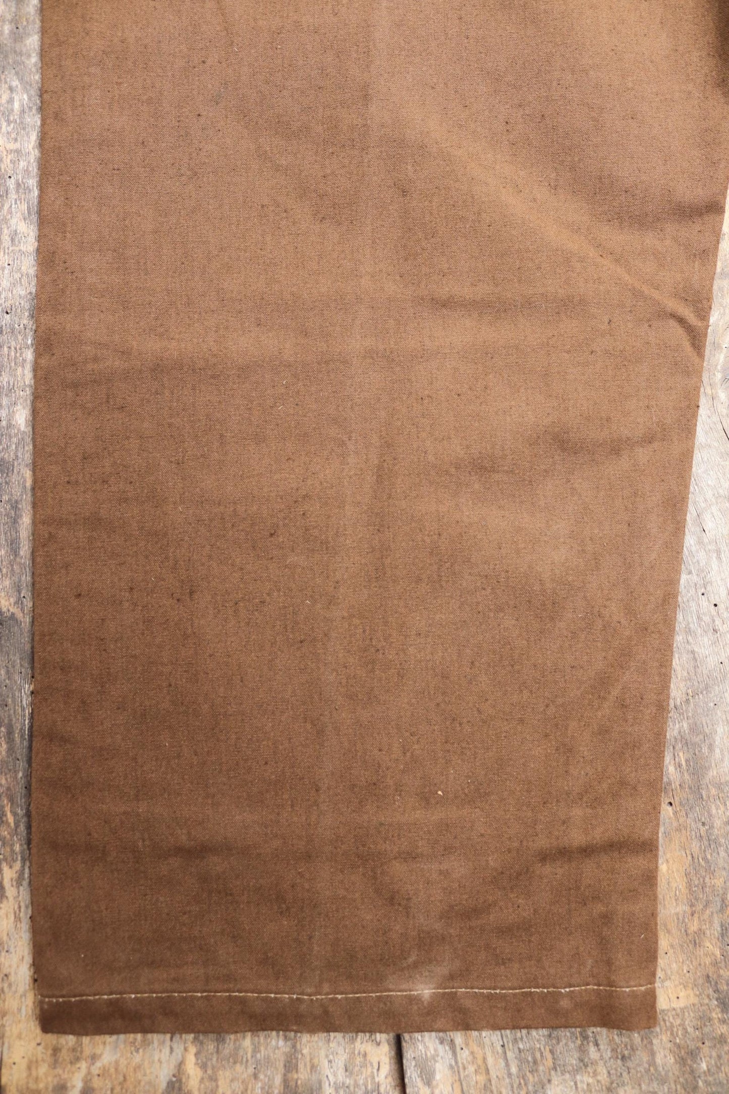 Vintage French workwear trousers pants 1960s 1970s SNCF railway railroad engineer chore 36” x 28” duck cotton canvas buckle back
