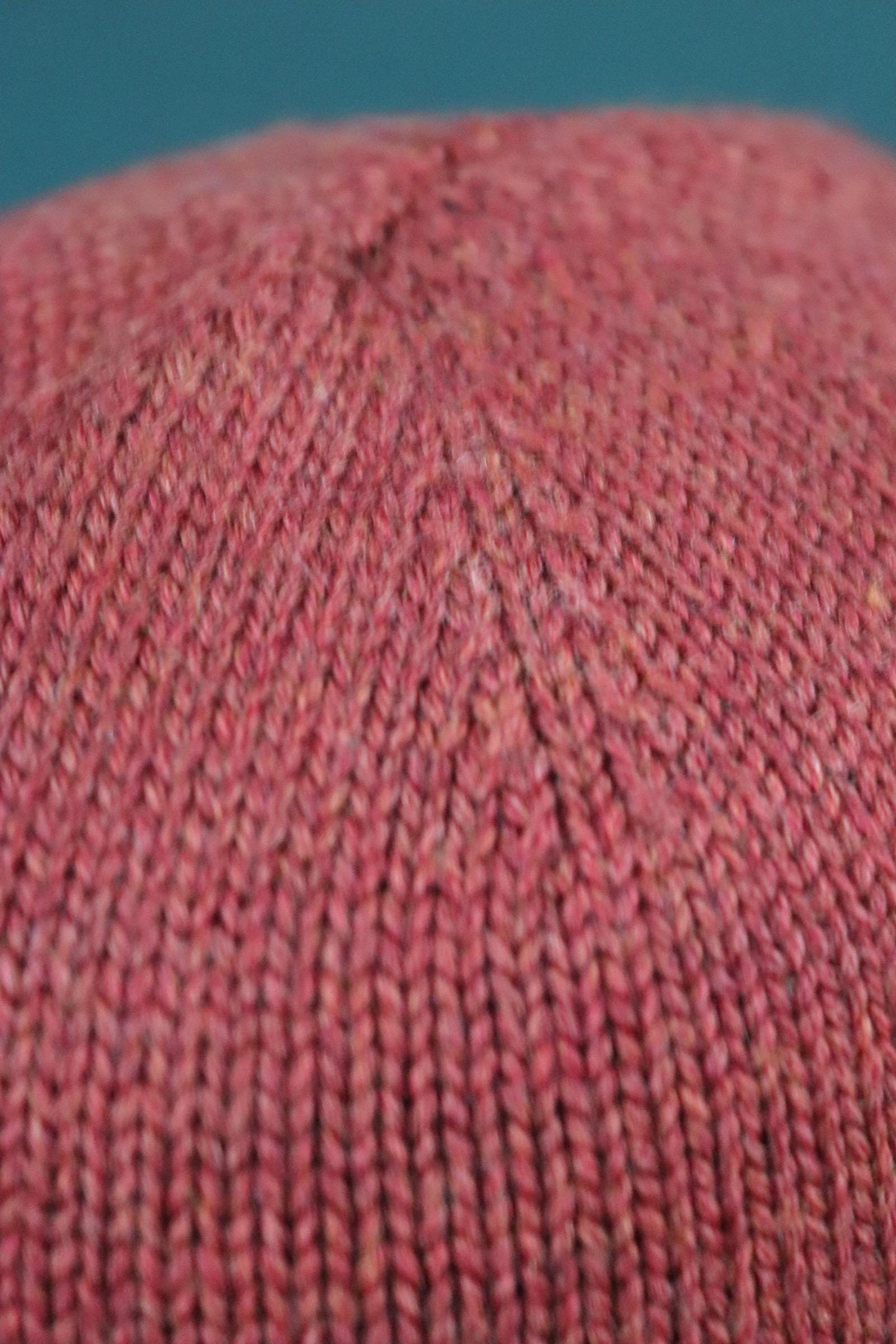 40 Colori 100% merino wool fisherman’s beanie hat watch cap rust brown made in Italy