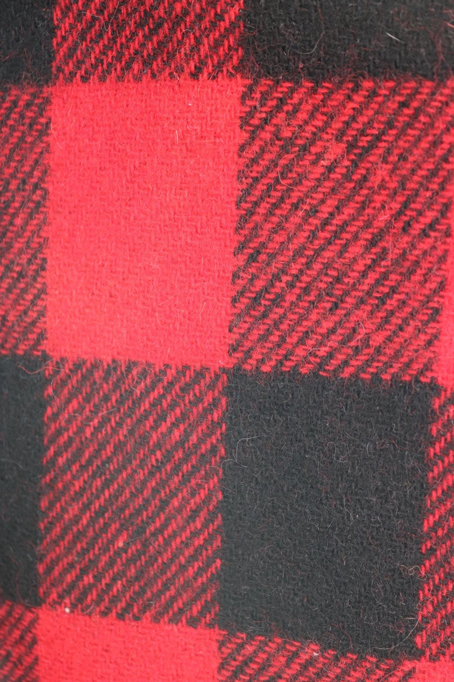 Vintage 1960s 60s 1970s 70s red black buffalo plaid thick wool shirt 5 Brothers 42” chest hunting camping workwear hunting logger