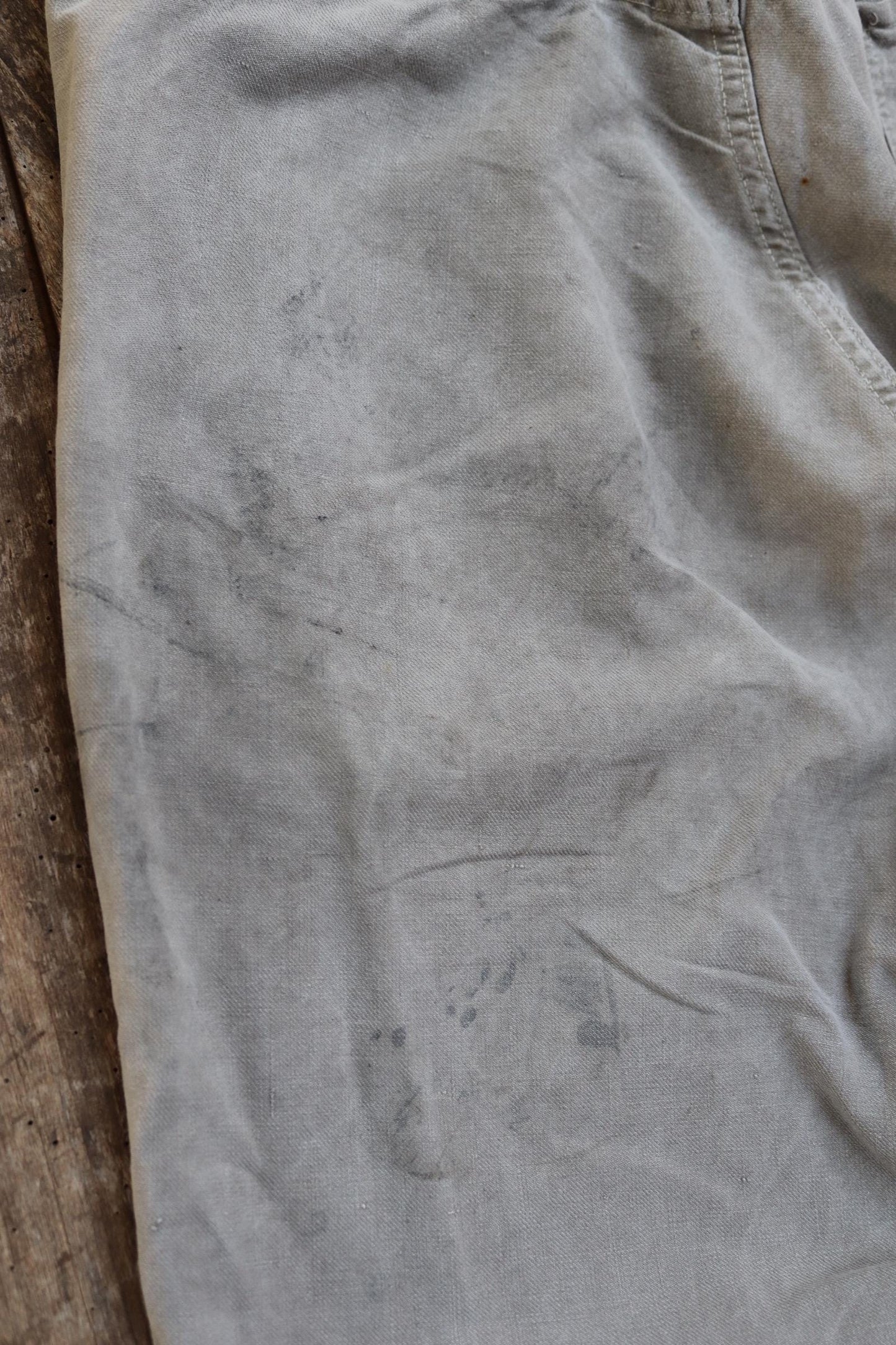 Vintage 1940s 1950s Swedish workwear trousers - military utility pants - buckle back - 36” x 31”