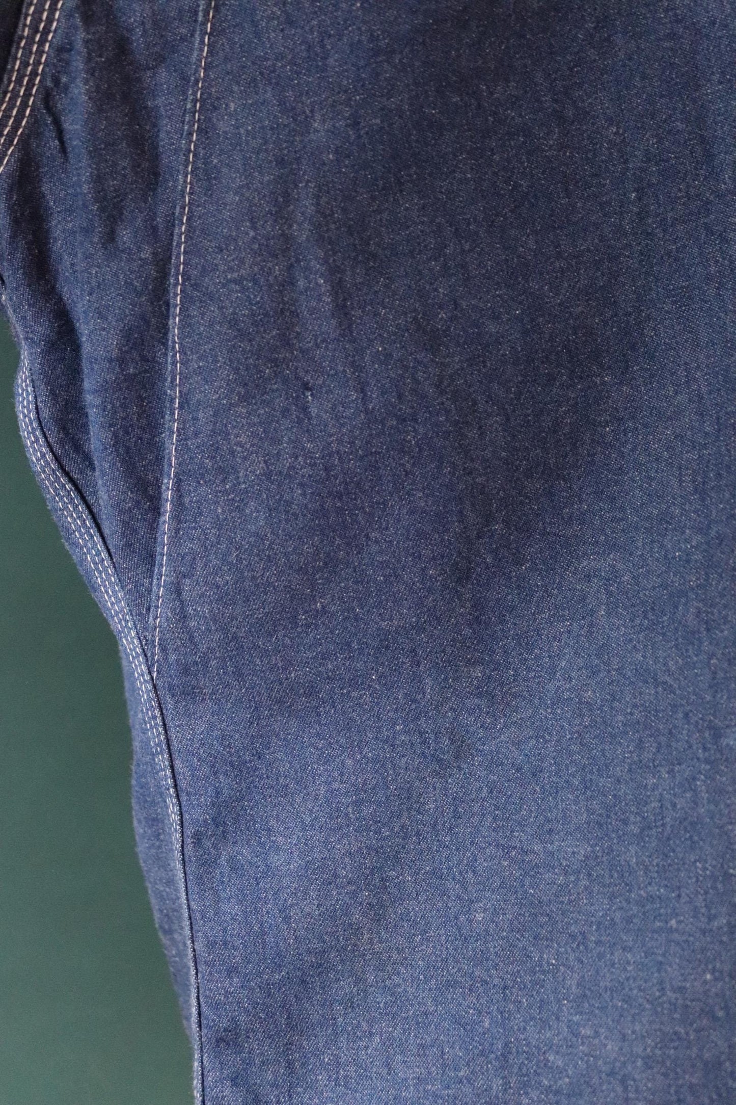Vintage 1990s 90s Dickies blue denim blanket lined barn chore jacket workwear work chore 59” chest