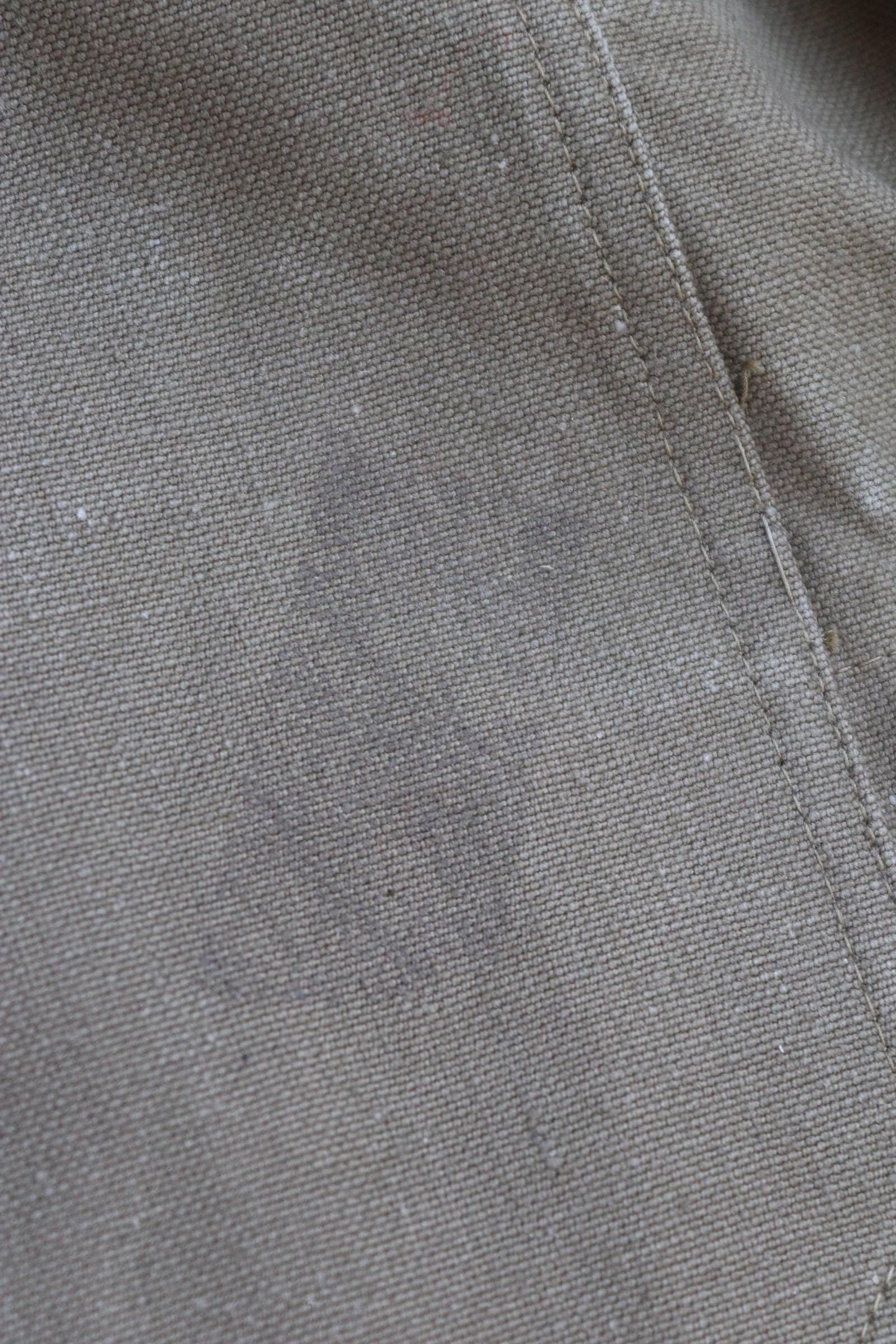 Vintage French military motorcycle trousers overalls pants khaki green cotton canvas dispatch rider 1950s army 40” x 29”
