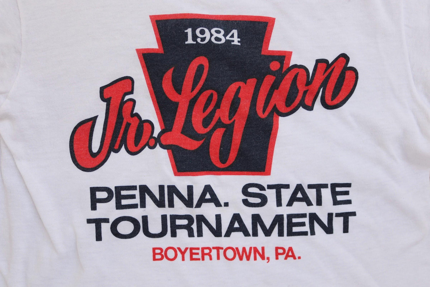 Vintage 1980s kids t shirt - junior legion - sportswear - 32” chest