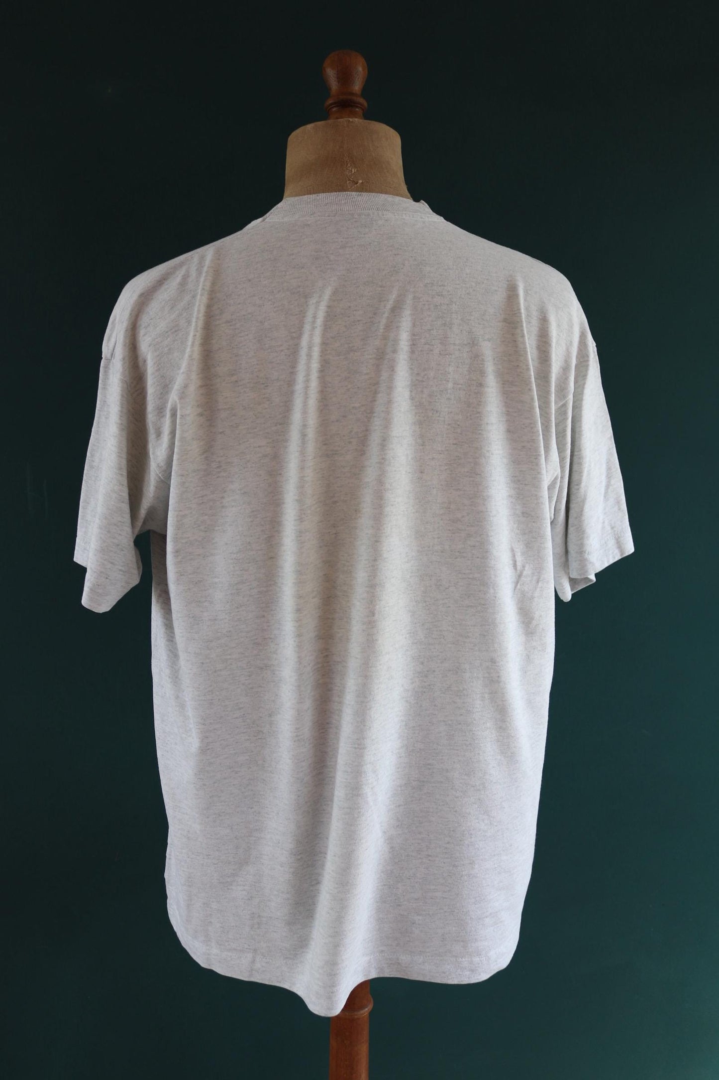 Vintage 1990s soccer print t shirt - neon football design - 47” chest