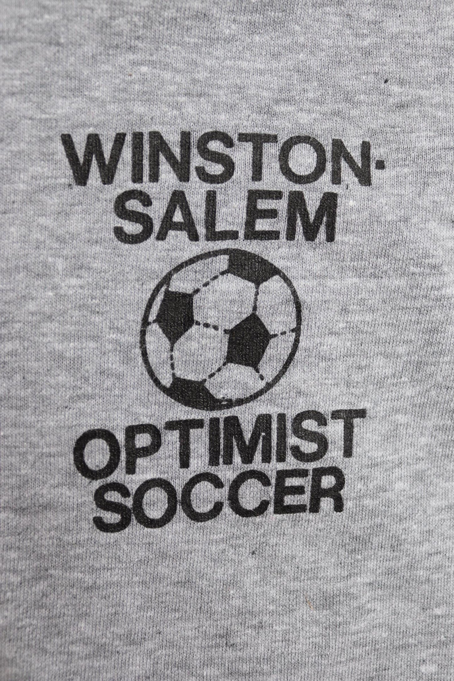 Vintage 1980s kids football t shirt - just say no - soccer sportswear - 32” chest - for age 7, 8, 9