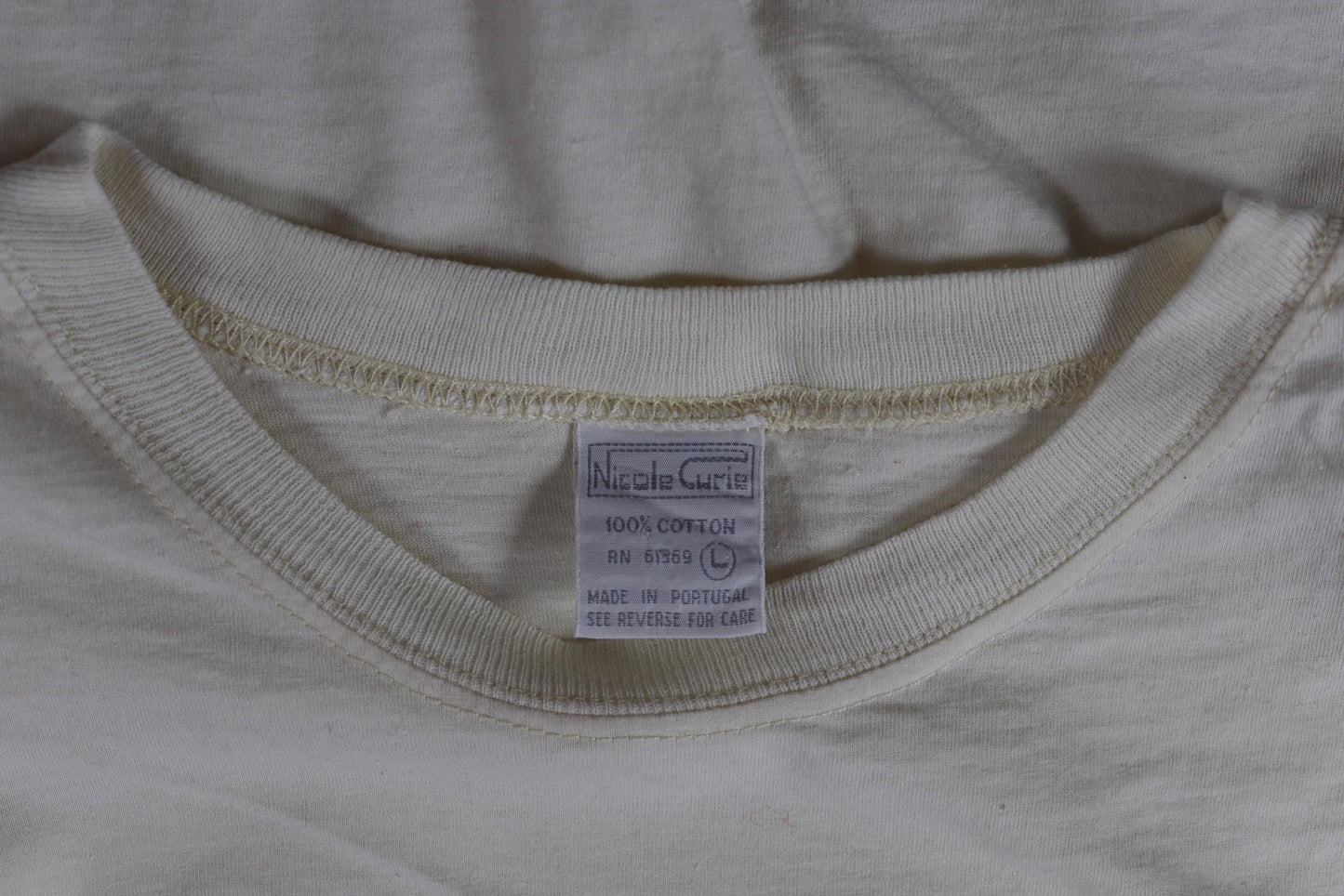 Vintage 1980s 90s cropped lemon yellow t shirt - shoulder pads - oversized boxy fit - sportswear - 40” chest