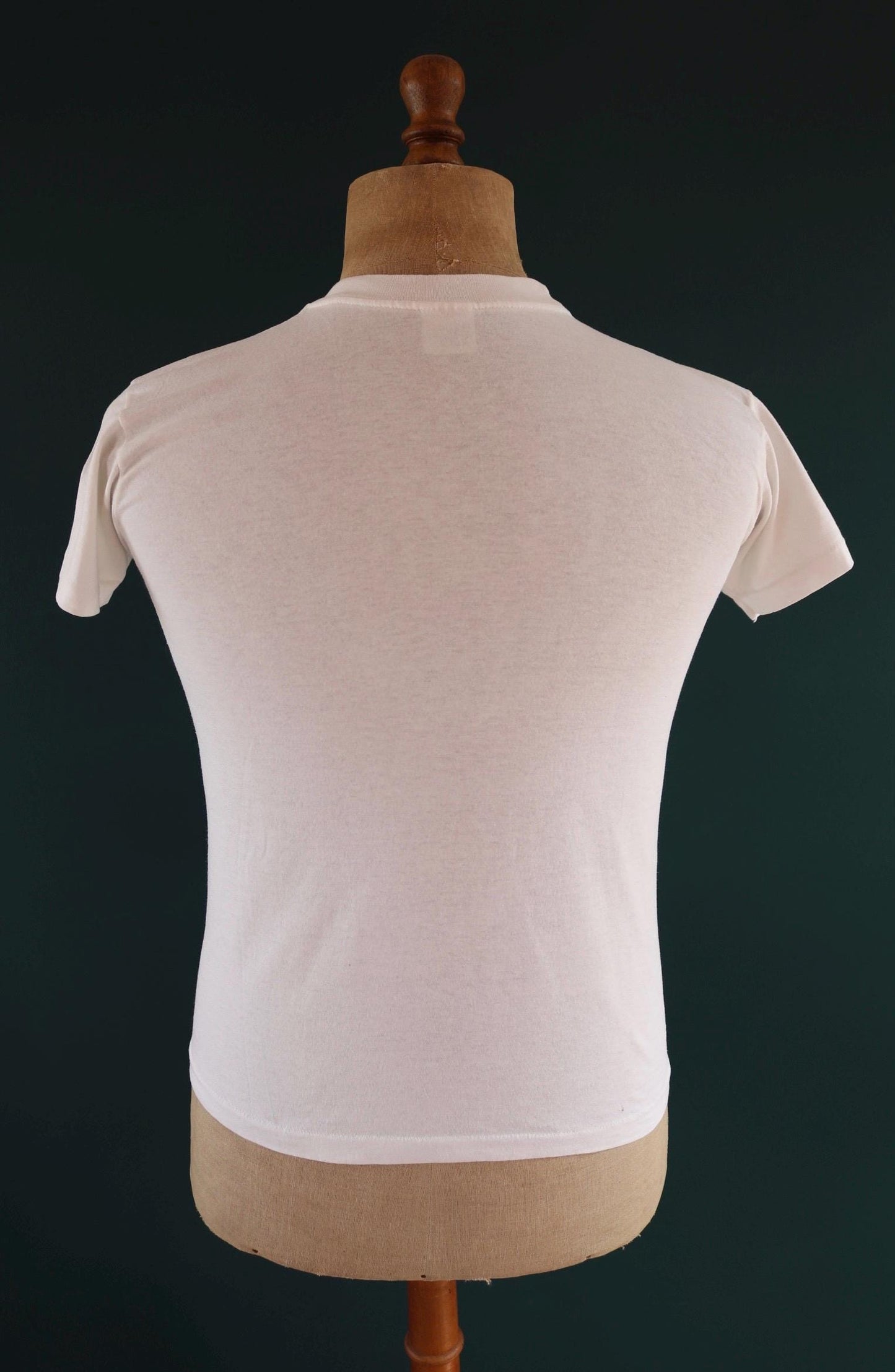 Vintage 1980s 90s anti drugs t shirt - school logo print - 36” chest