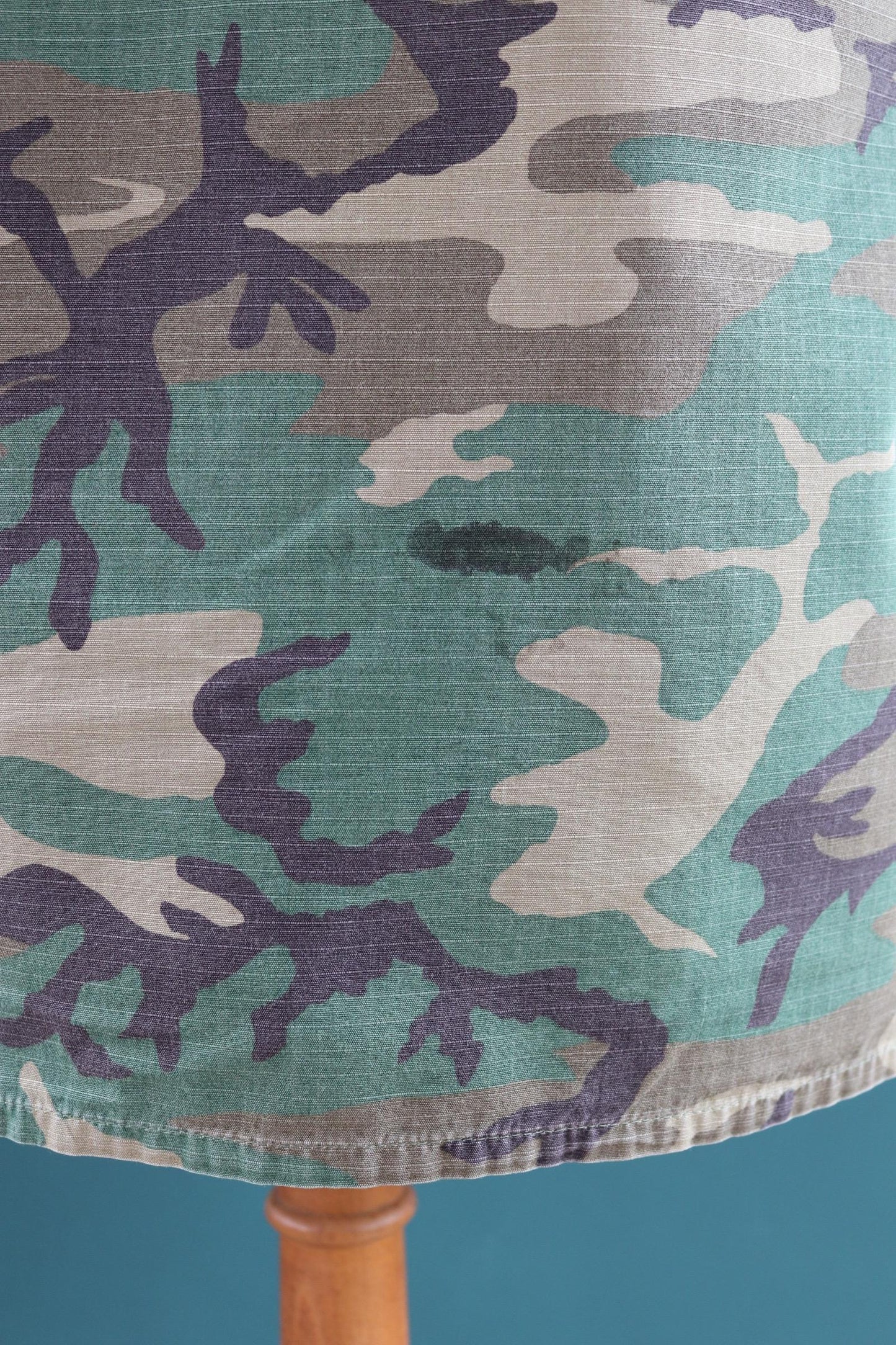 Vintage 1980s USMC camouflage shirt - rip stop - US marine corps - jungle jacket - 47" chest