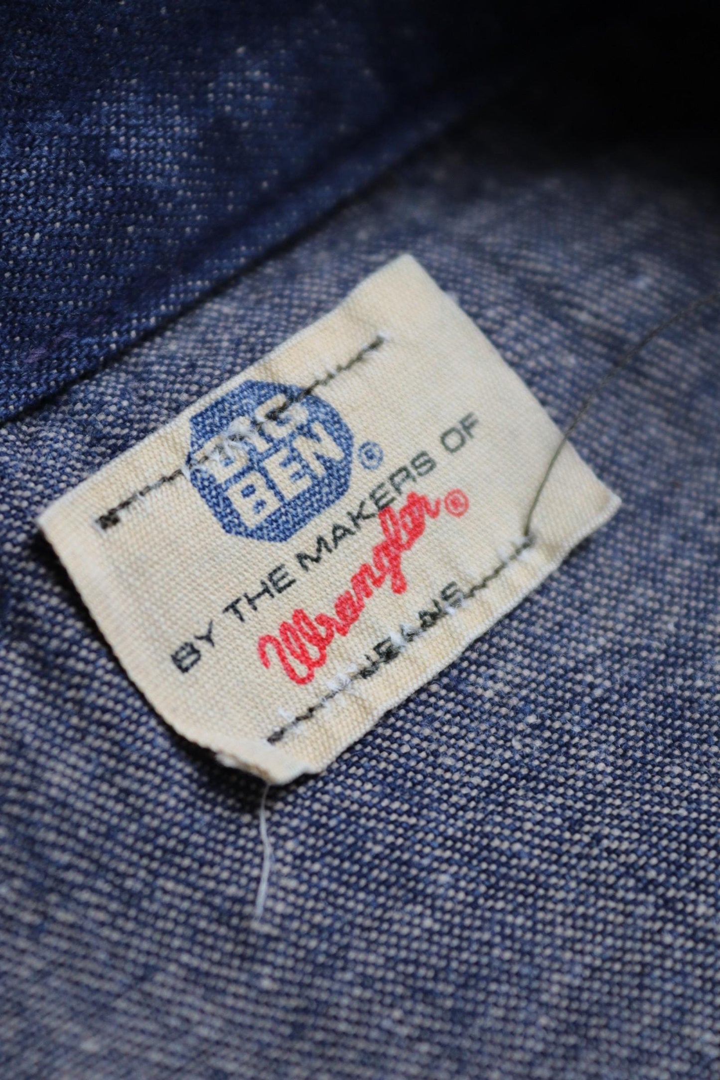 Vintage 1970s 80s workwear coveralls - Wrangler overalls - blue denim chore - 50” x 42” x 29” - mechanic boiler suit