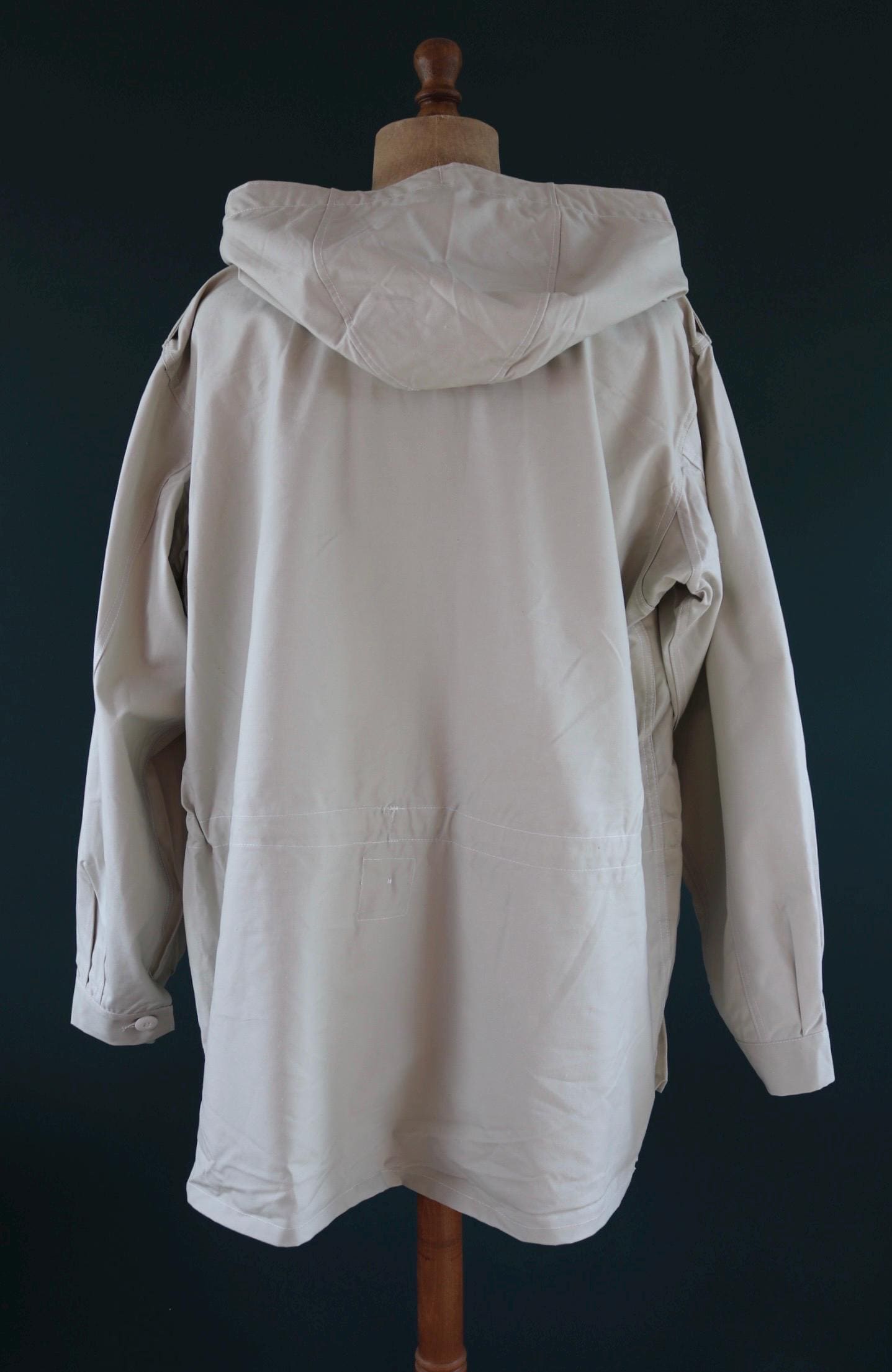 Vintage 1960s Swedish snow blouse smock - snoblus - military anorak - 57” chest