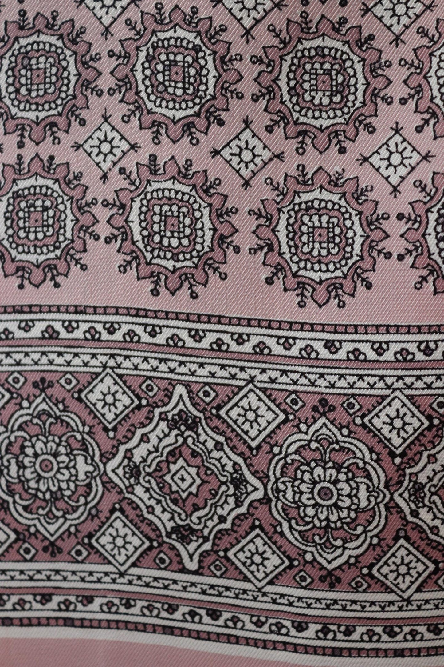 Vintage mens neck scarf - pink and white - mod style - Goodwood festival - wedding attire