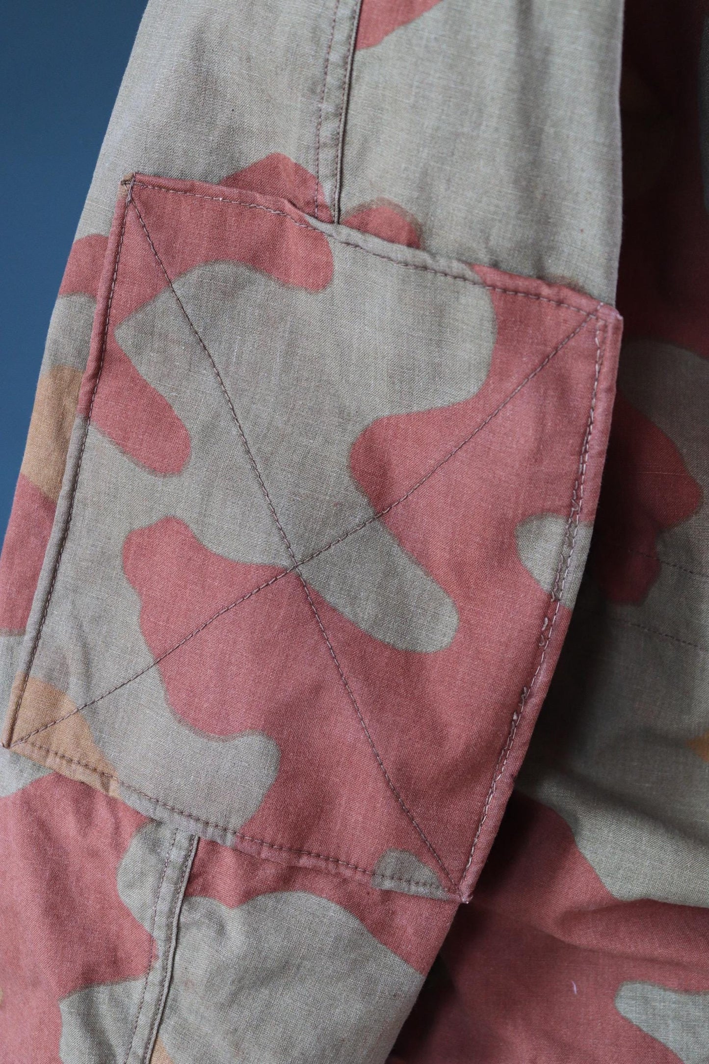 Vintage 1980s 90s Italian military M29 blouse - army jacket - San Marco camouflage - 50” chest