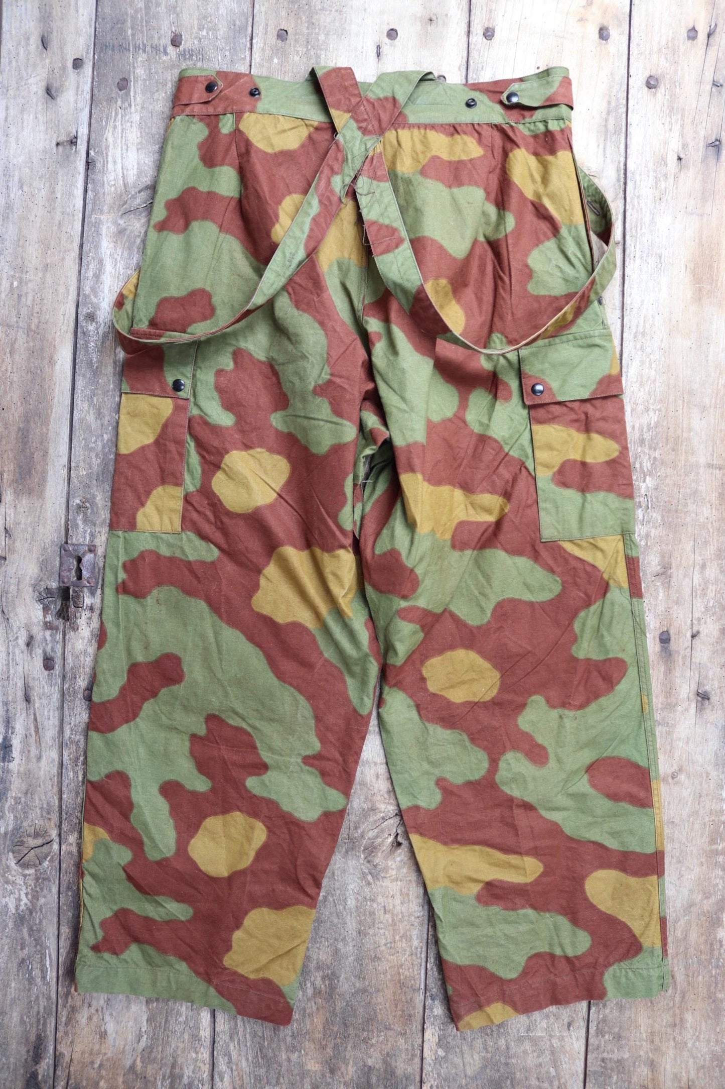 Vintage 1980s 90s Italian military M29 trousers - army pants - San Marco camouflage - 35” x 28”
