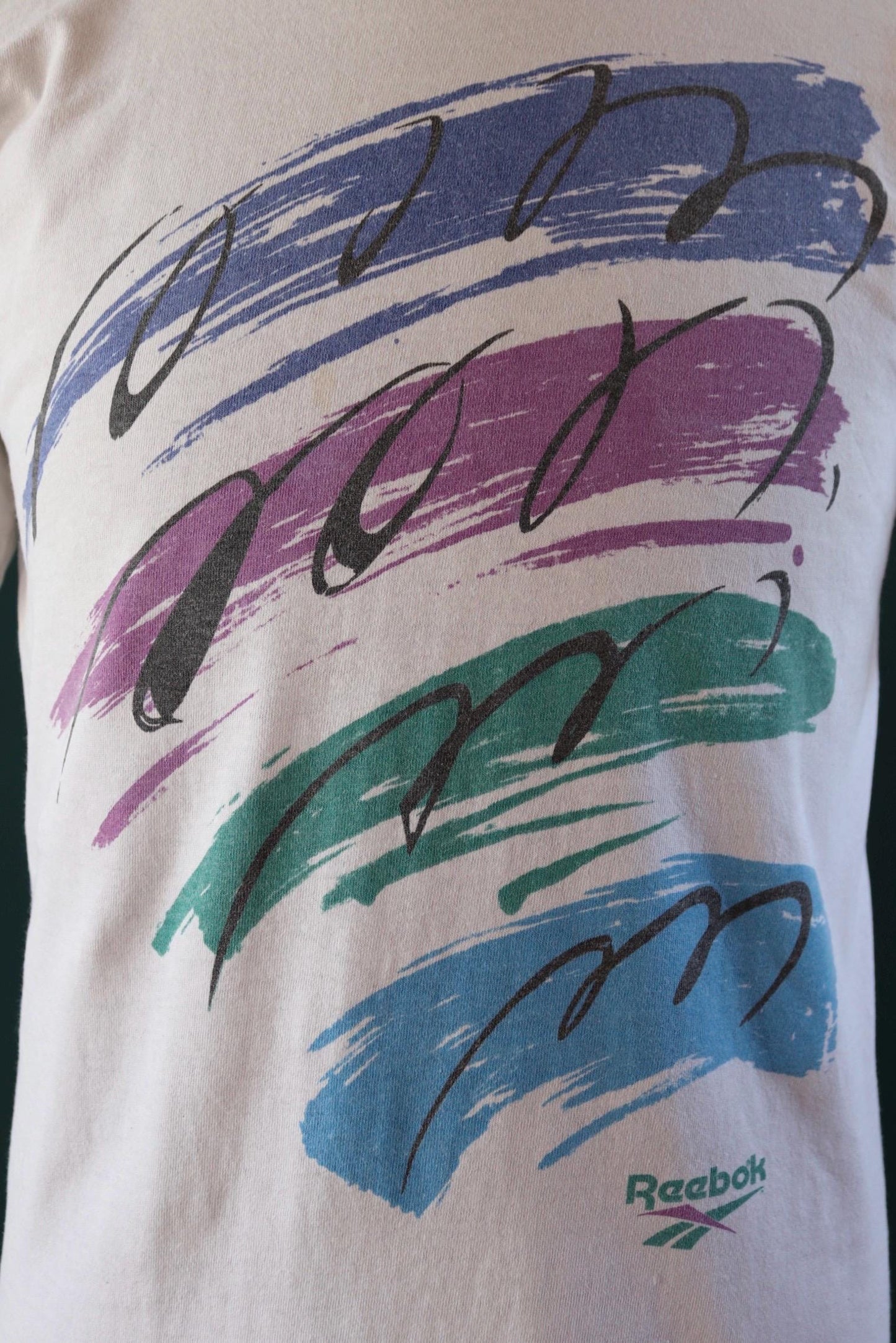 Vintage 1990s Reebok t shirt - 39” chest - Pump It Up - made in USA