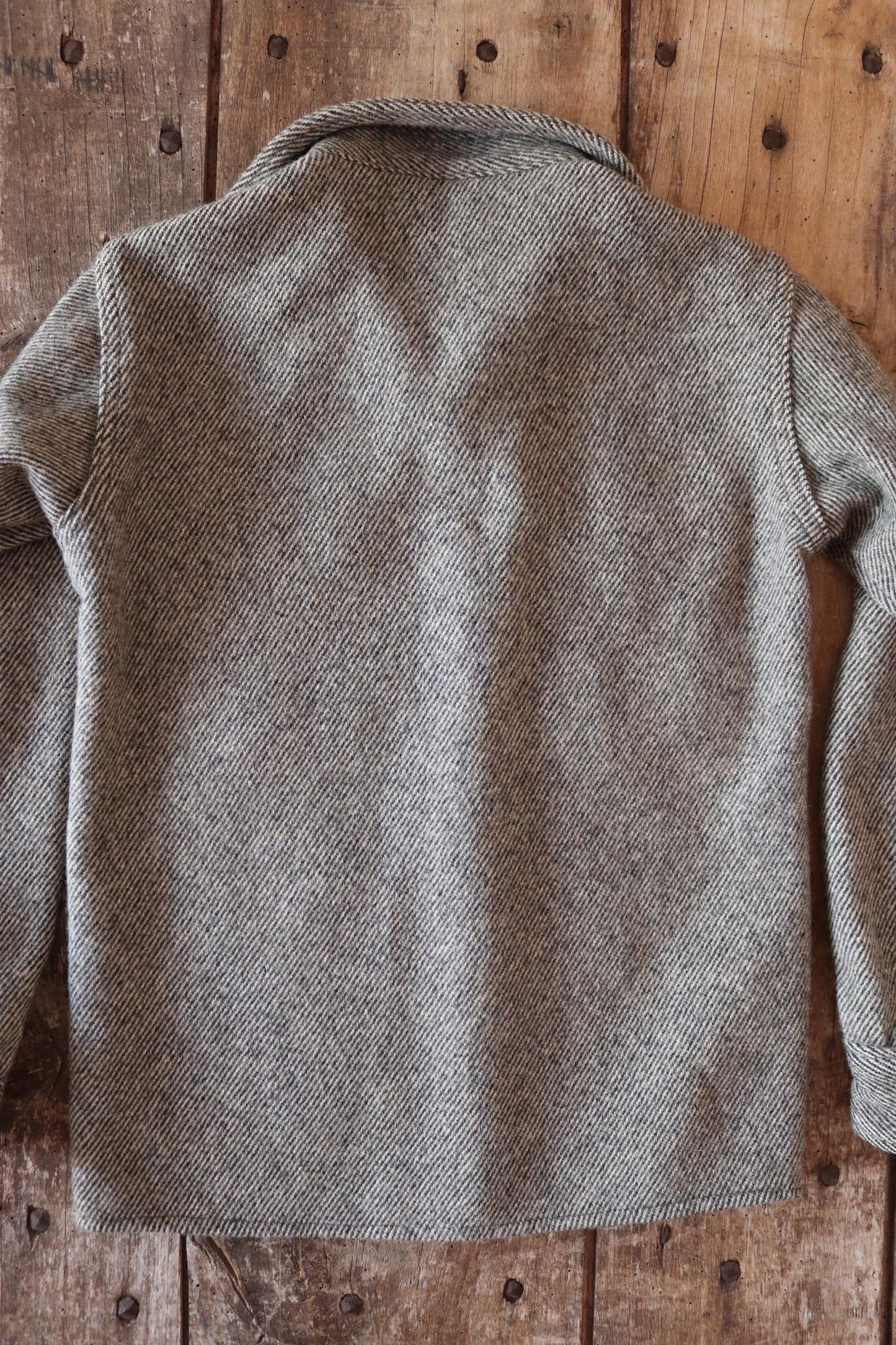 Vintage 1980s Woolrich camp shirt - wool CPO - 35” chest