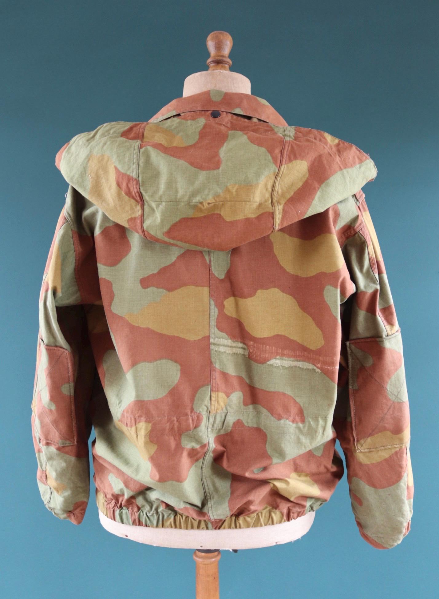 Vintage 1980s 90s Italian military M29 blouse - army jacket - San Marco camouflage - 50” chest