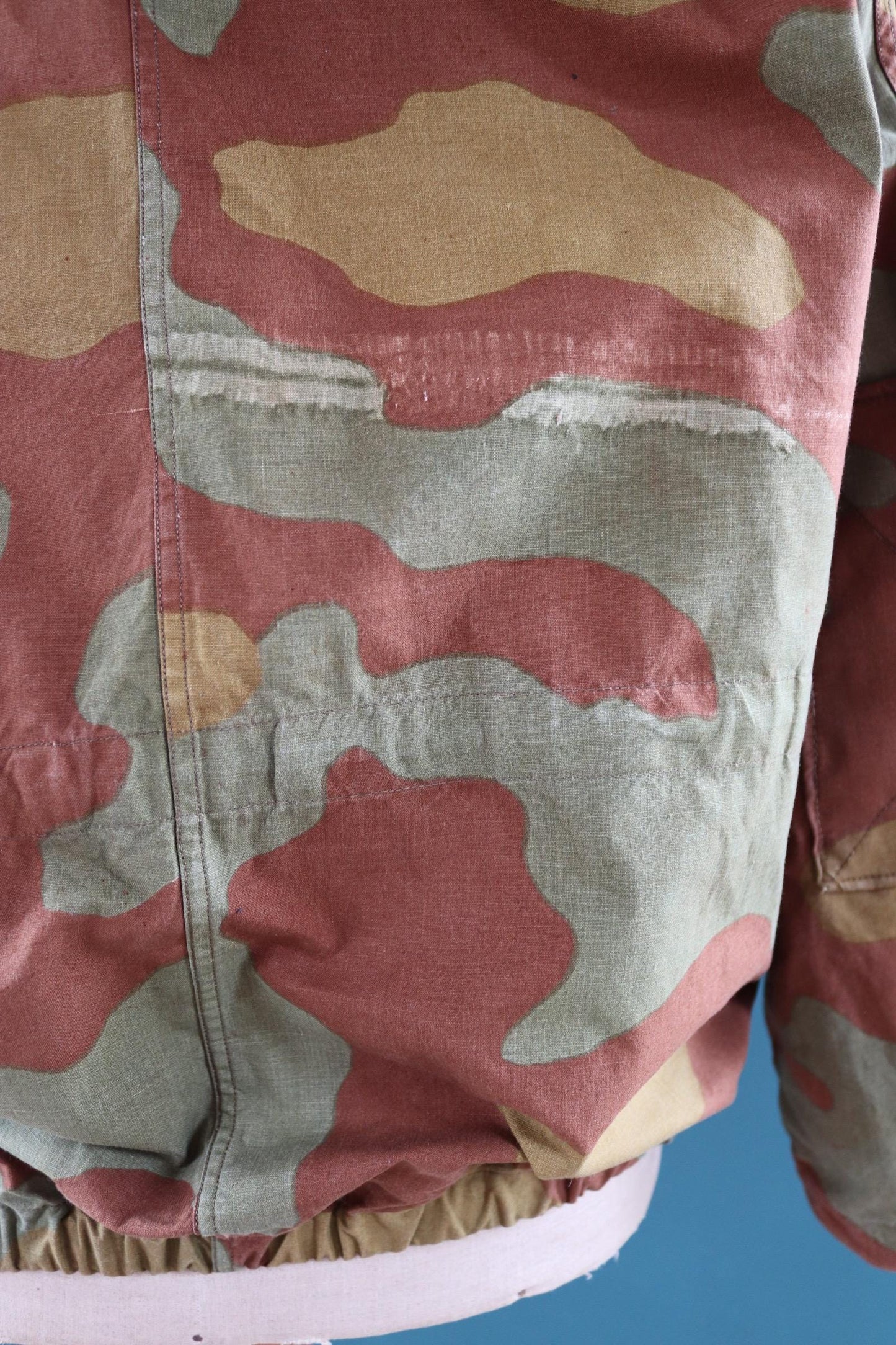 Vintage 1980s 90s Italian military M29 blouse - army jacket - San Marco camouflage - 50” chest