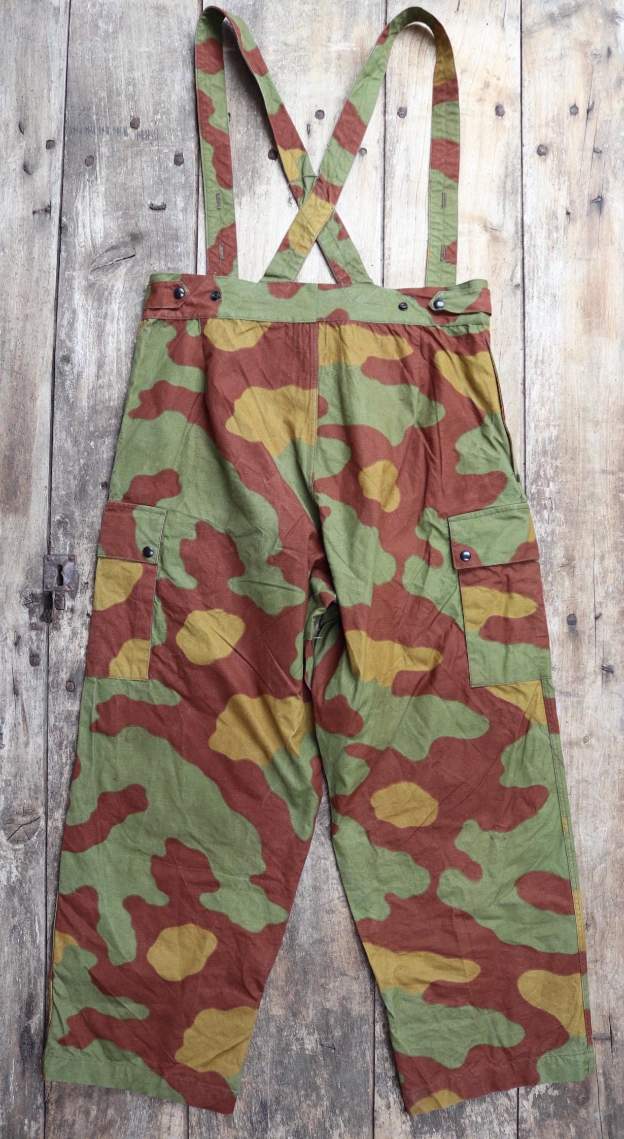 Vintage 1980s 90s Italian military M29 trousers - army pants - San Marco camouflage - 35” x 28”