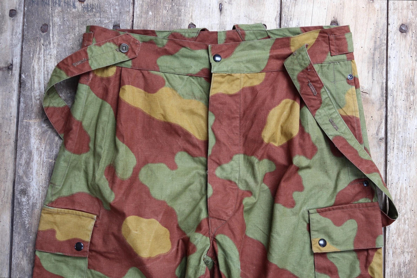 Vintage 1980s 90s Italian military M29 trousers - army pants - San Marco camouflage - 35” x 28”