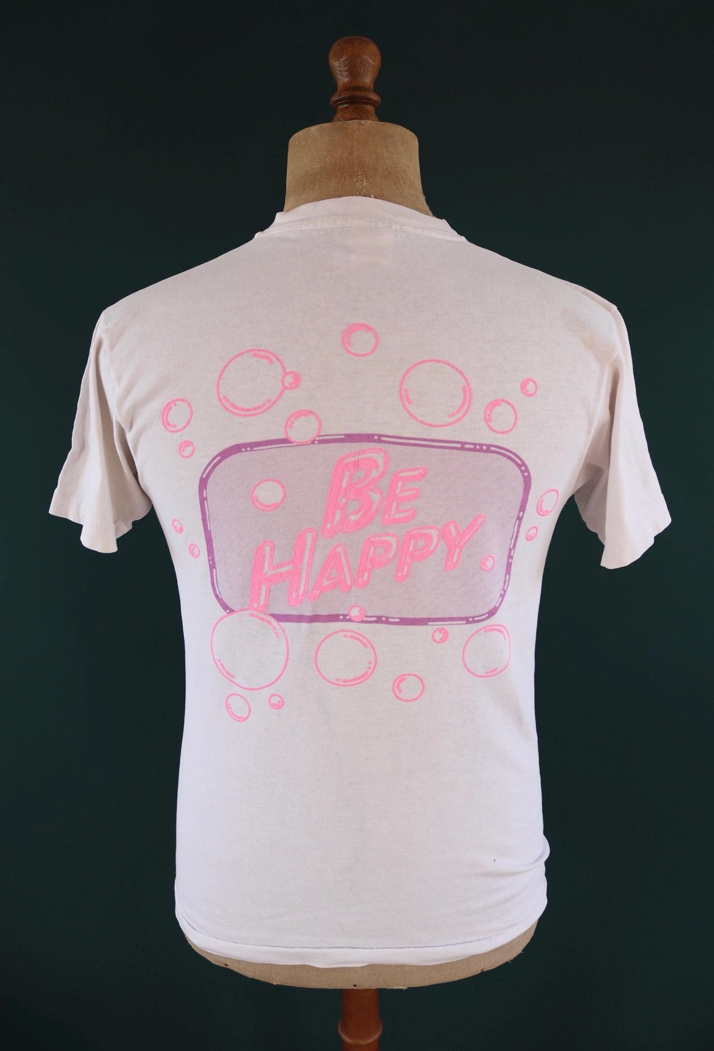 Vintage 1990s soap opera t shirt - be happy - 37” chest