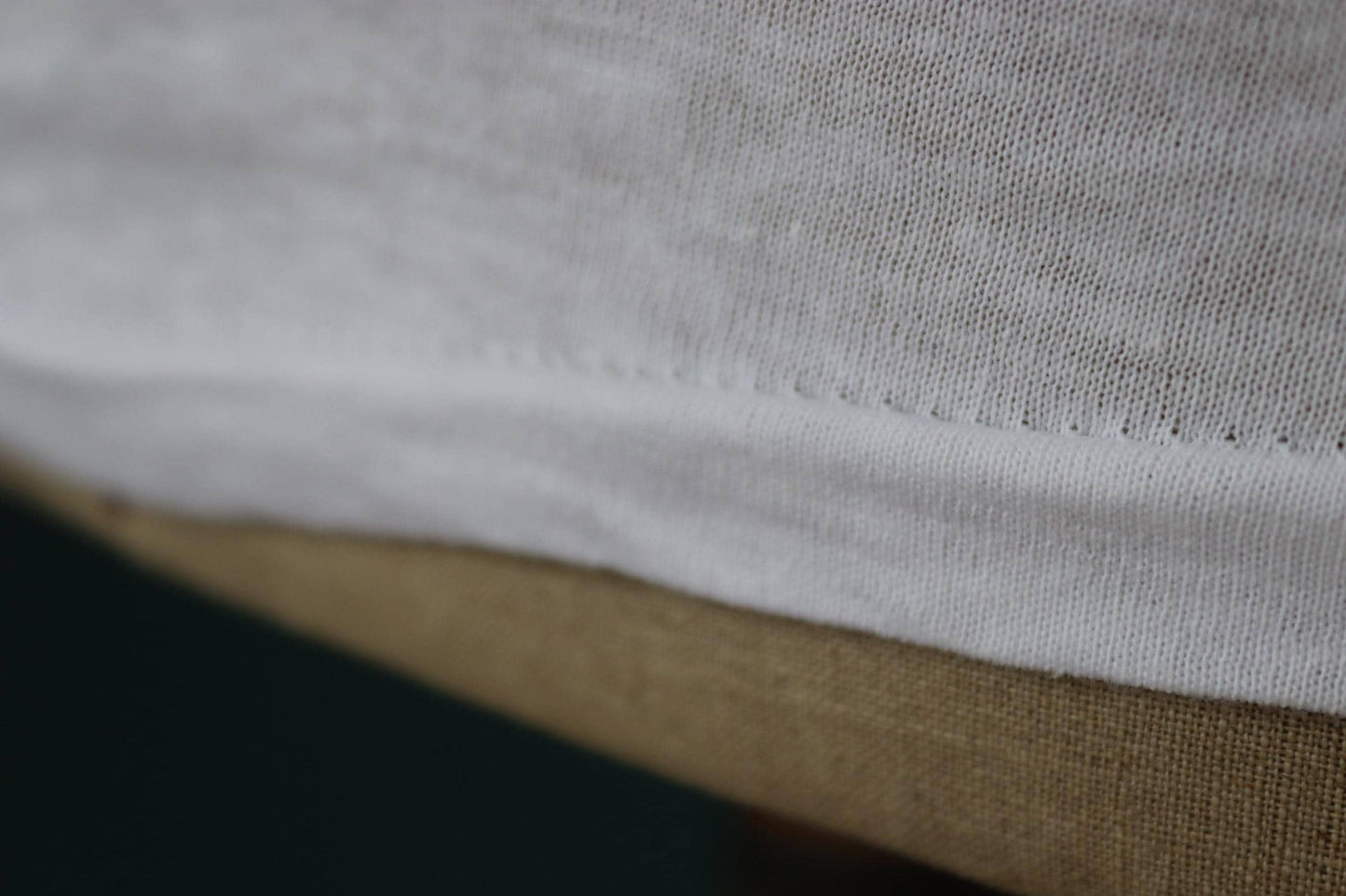 Vintage 1970s 80s Sears blank t shirt - plain white tee - 36” chest