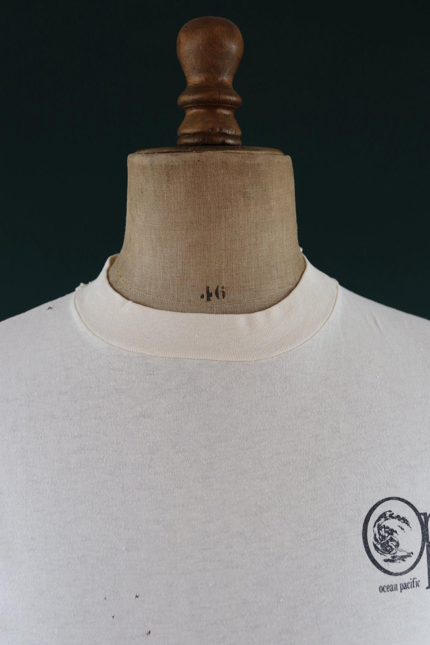 Vintage 1980s 90s Ocean Pacific t shirt - windsurf print - water sports tee - 38” chest