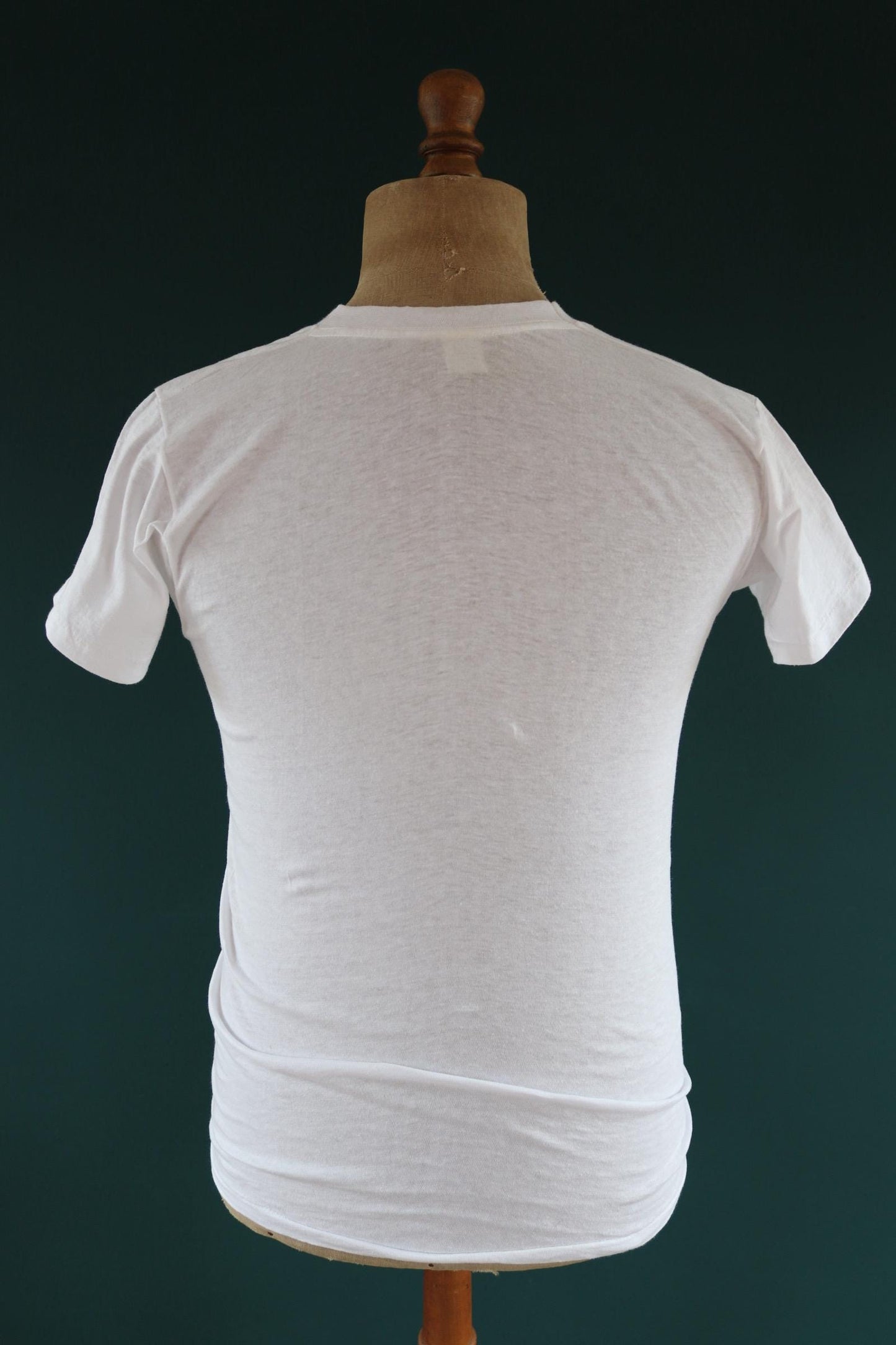 Vintage 1970s 80s Sears blank t shirt - plain white tee - 36” chest