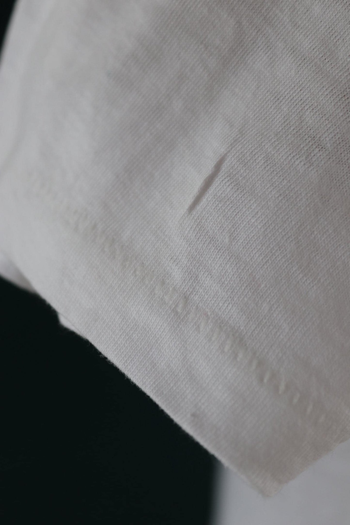 Vintage 1970s 80s Sears blank t shirt - plain white tee - 36” chest