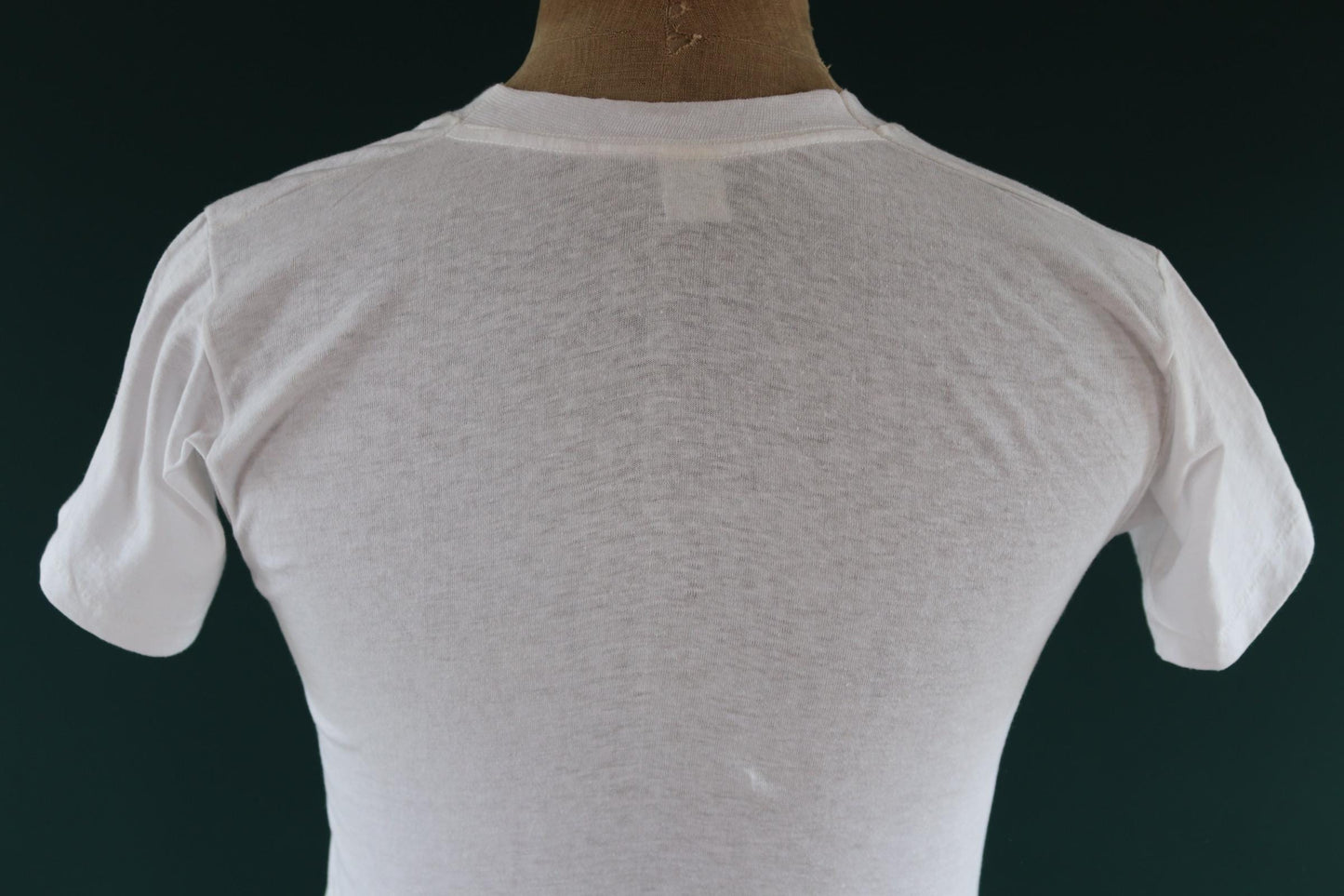 Vintage 1970s 80s Sears blank t shirt - plain white tee - 36” chest