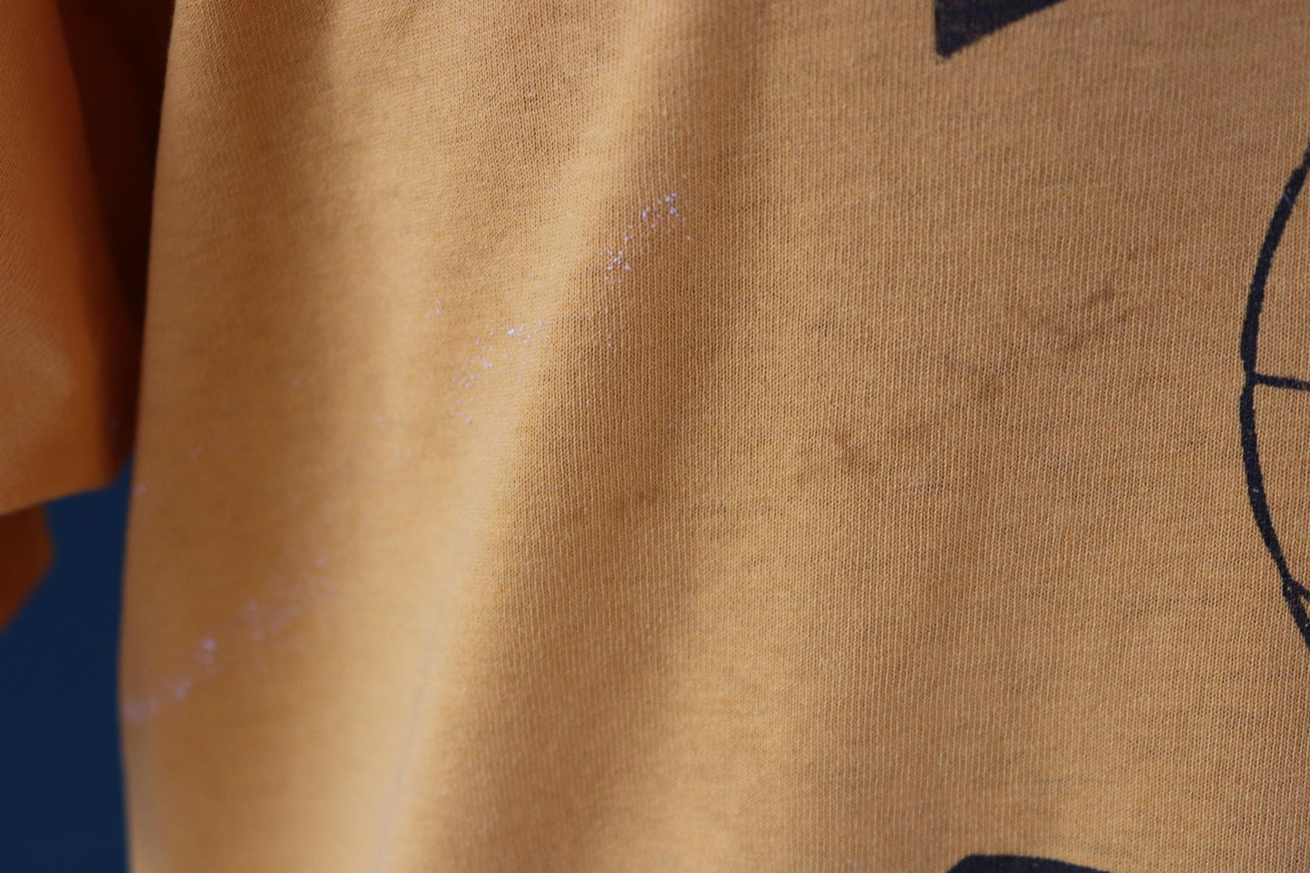 Vintage 1990s yellow basketball t shirt - single stitch - sportswear - 48” chest