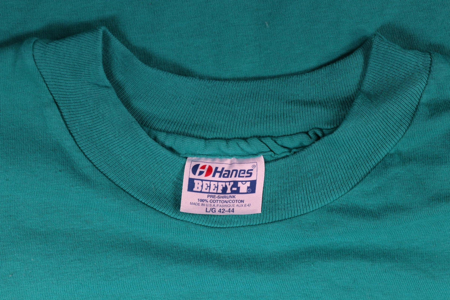 Vintage 1990s teal green Alaska t shirt - 43” chest
