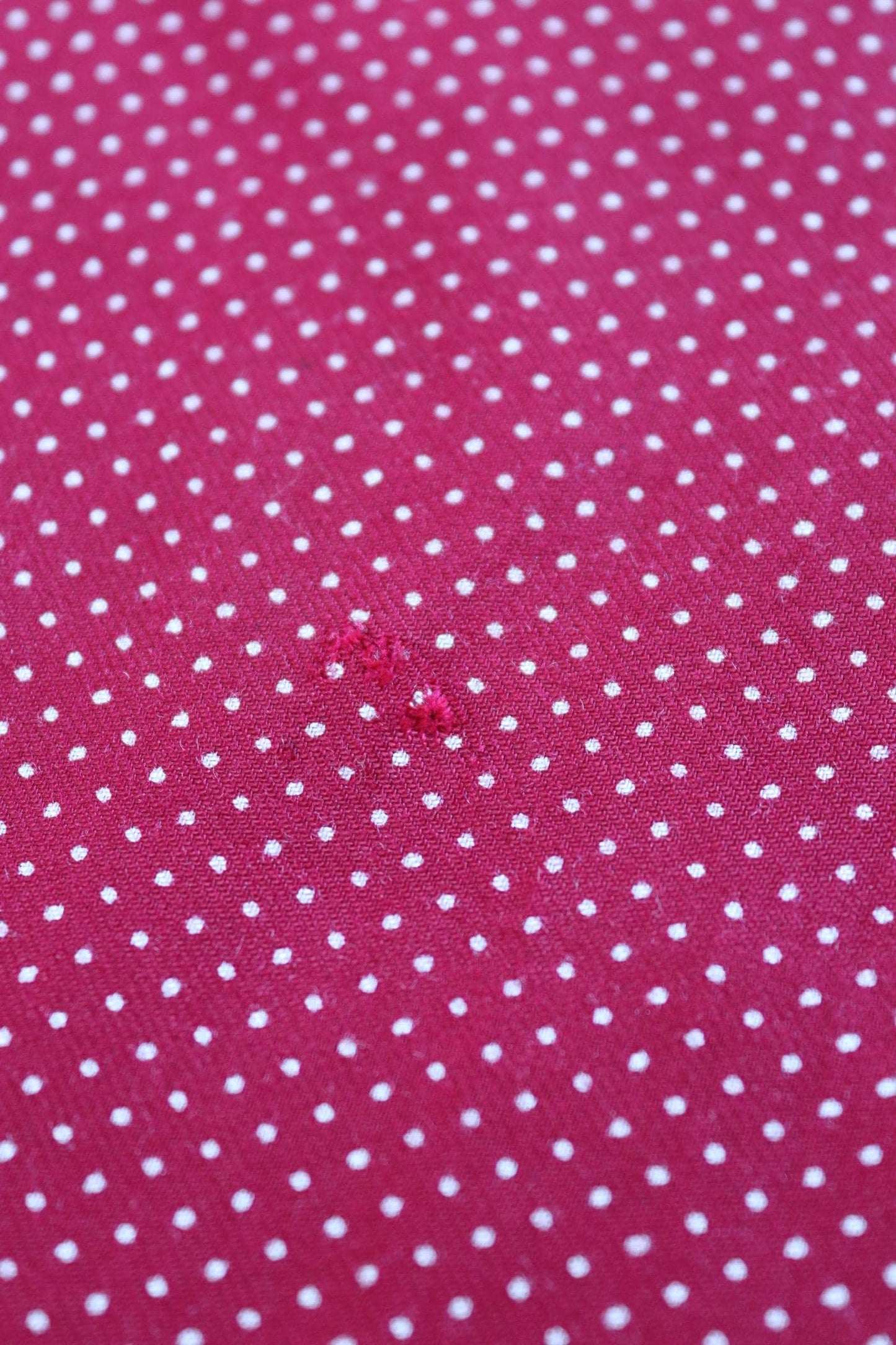 Vintage 1960s Tootal tasseled scarf - burgundy red - mod northern soul - made in England