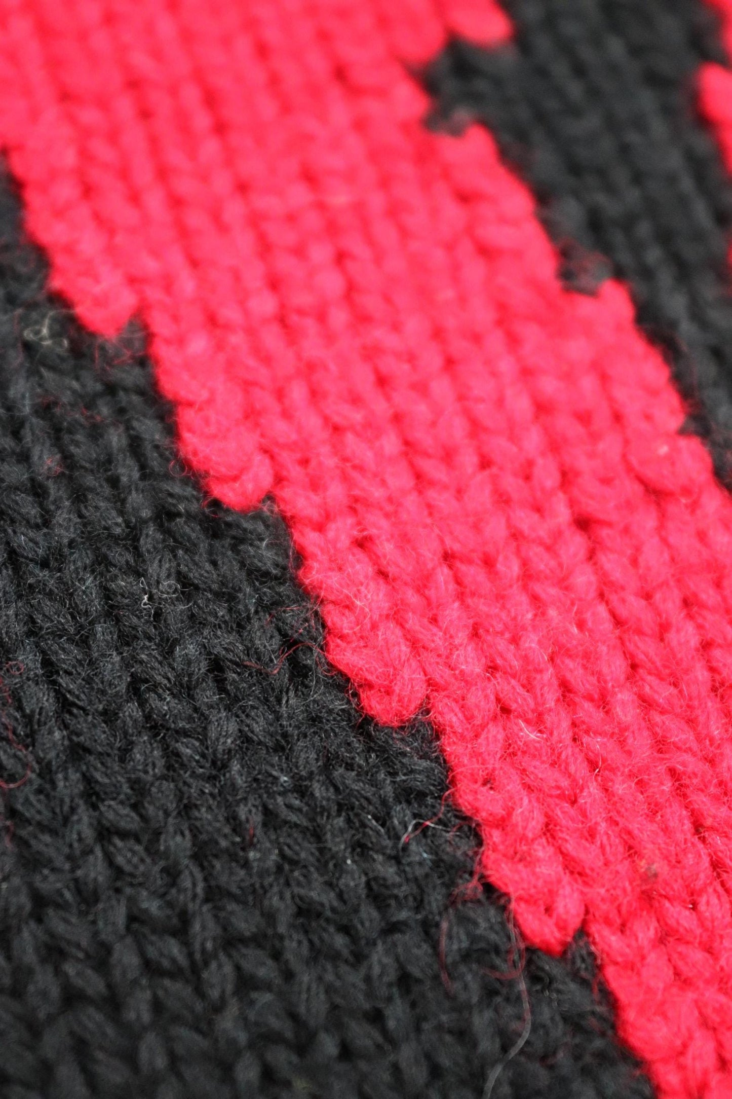 Vintage varsity sweater - knitted wool jumper - preppy style - 1960s knitwear - 36” chest