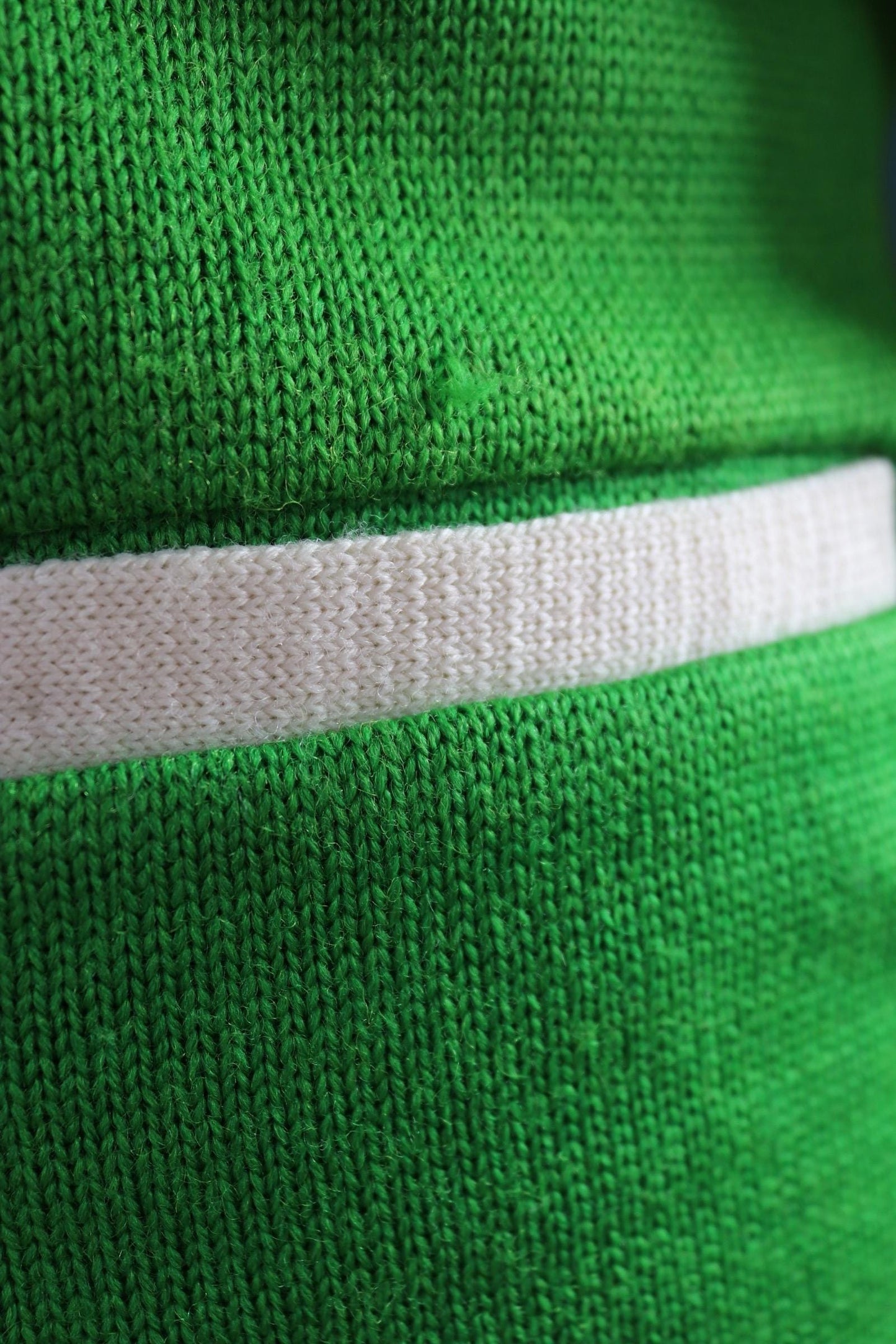 Vintage 1960s wool varsity sweater - knitted jumper - Ivy League style - 38” chest