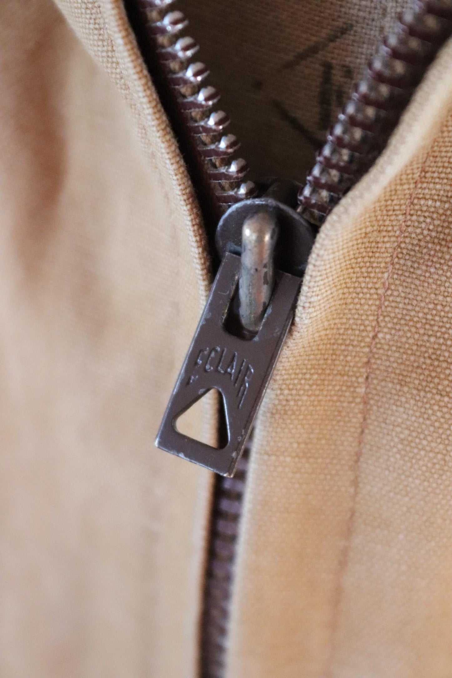 Vintage 1950s 60s French hunting jacket - workwear coat - 43” chest