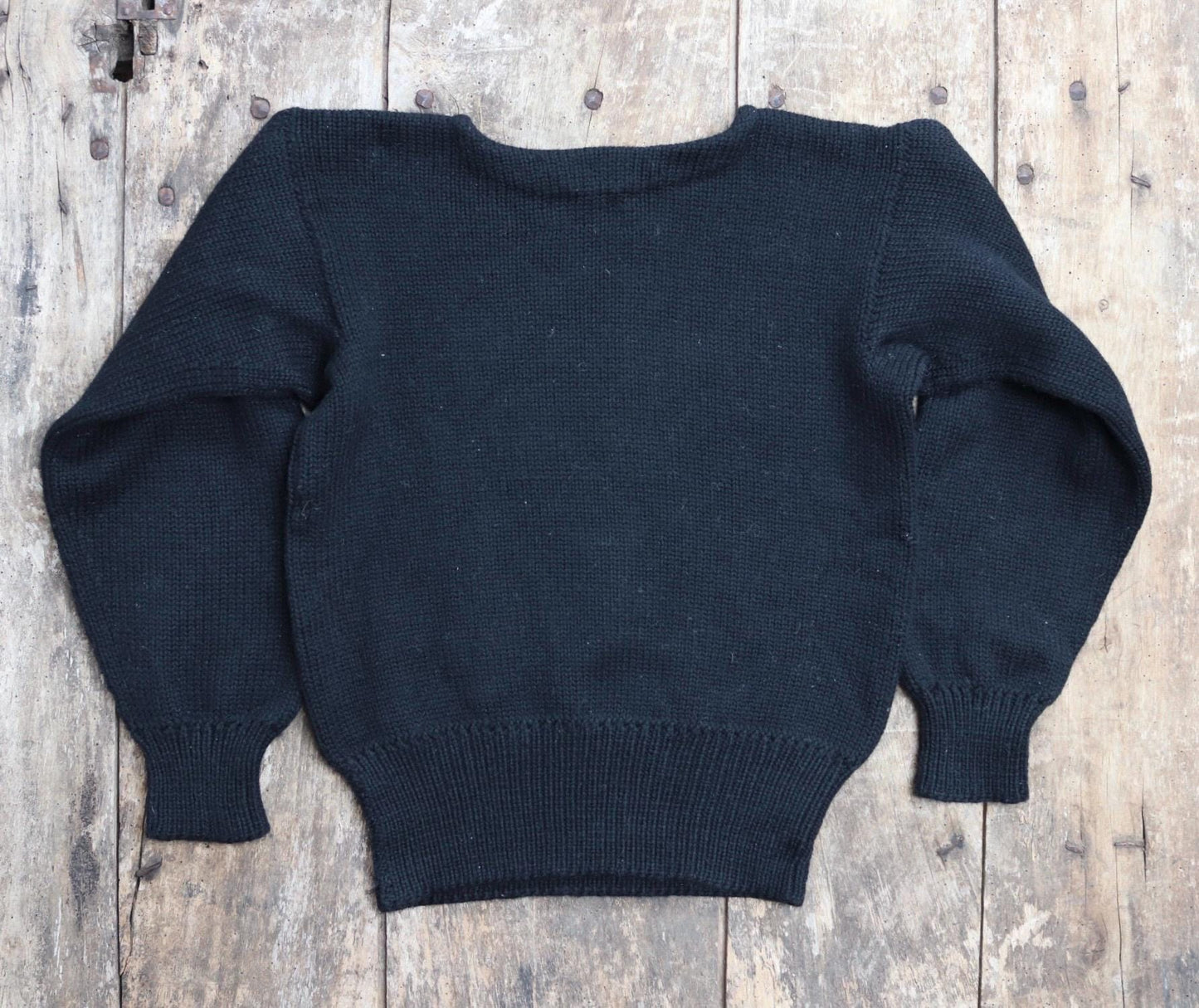 Vintage varsity sweater - knitted wool jumper - preppy style - 1960s knitwear - 36” chest