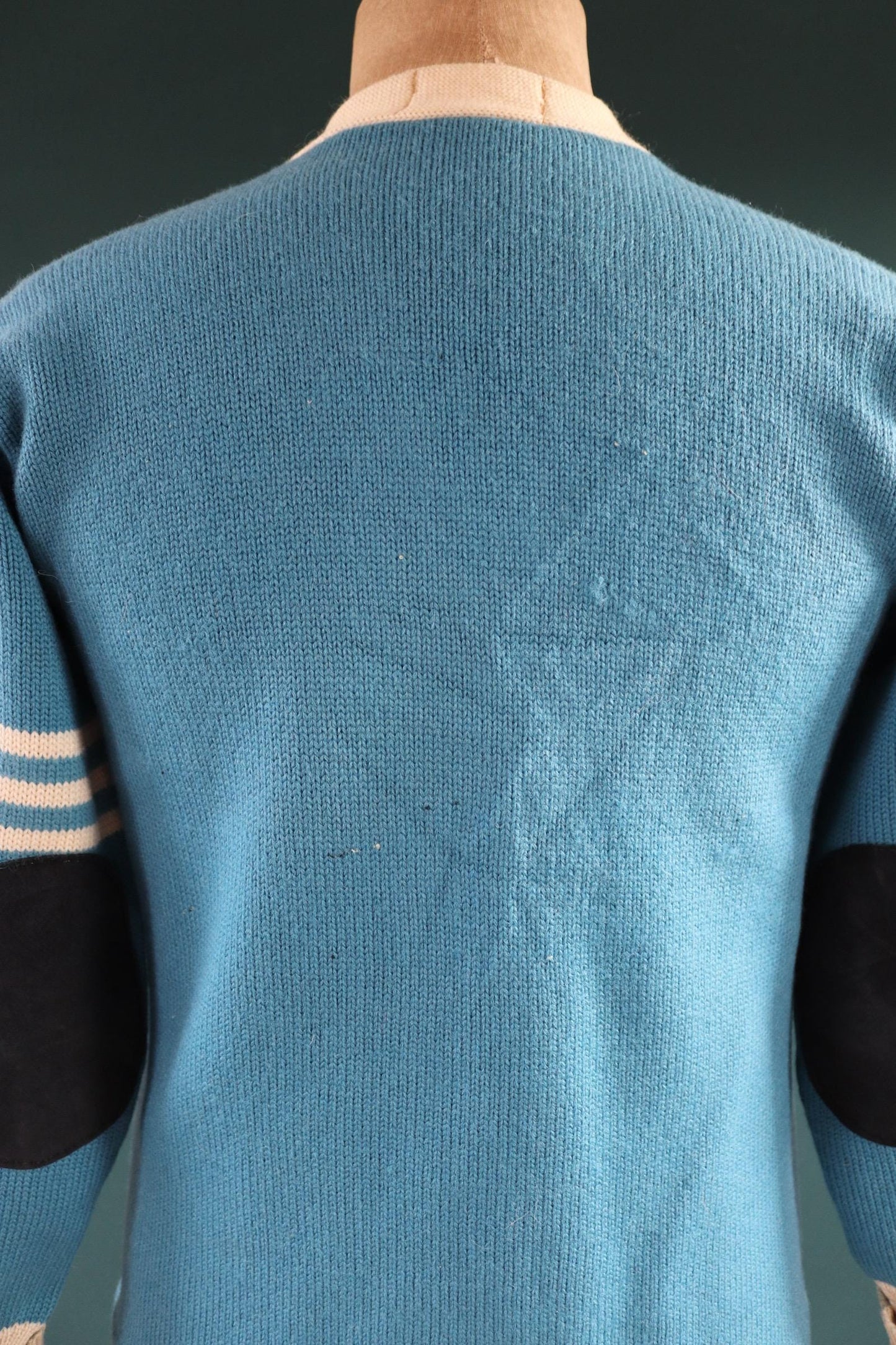 Vintage wool cardigan - varsity sweater - Ivy style - 1960s knitwear - 38” chest