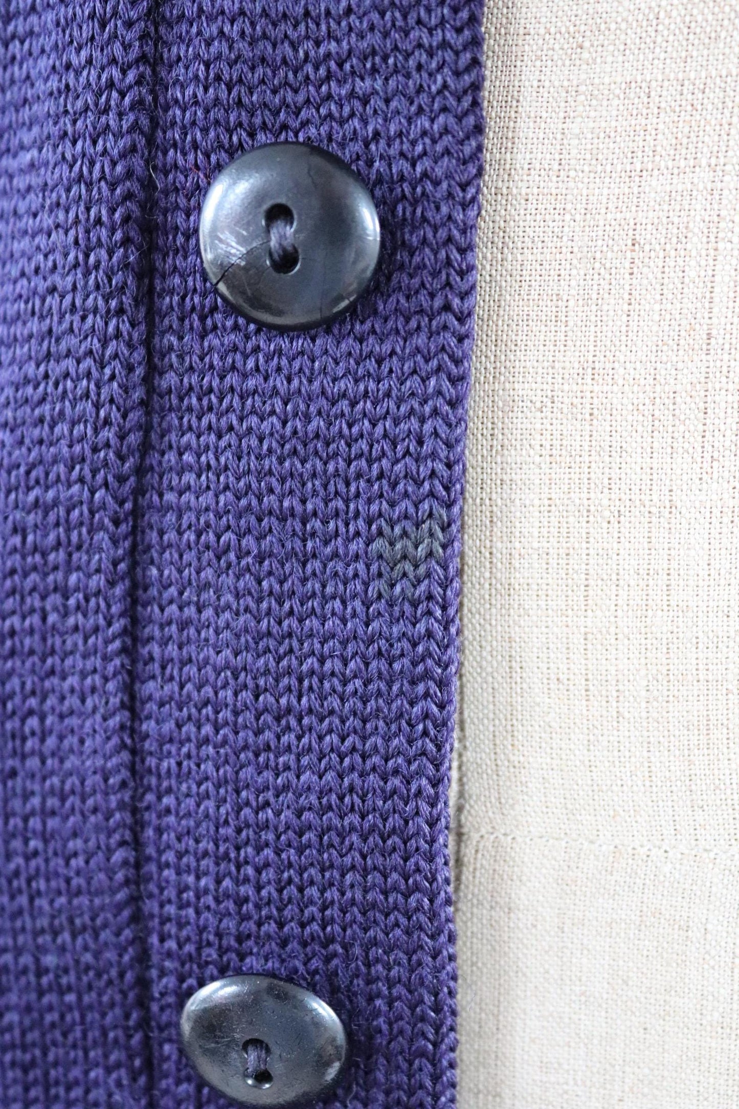 Vintage wool varsity sweater - 1950s knitwear - Ivy style - 36” chest