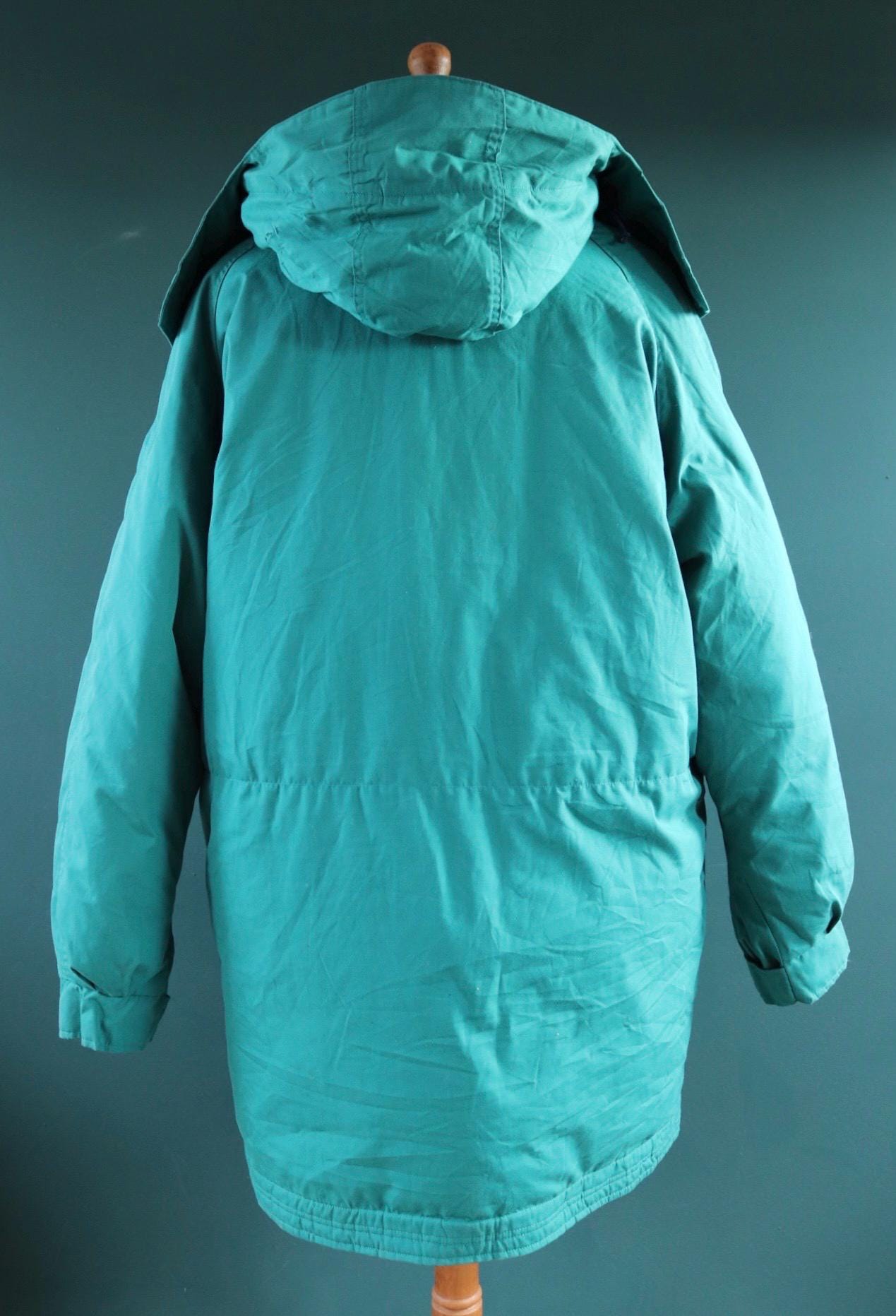 Vintage 1980s LL Bean Newfoundland parka - goose down jacket - Arctic anorak - 56" chest