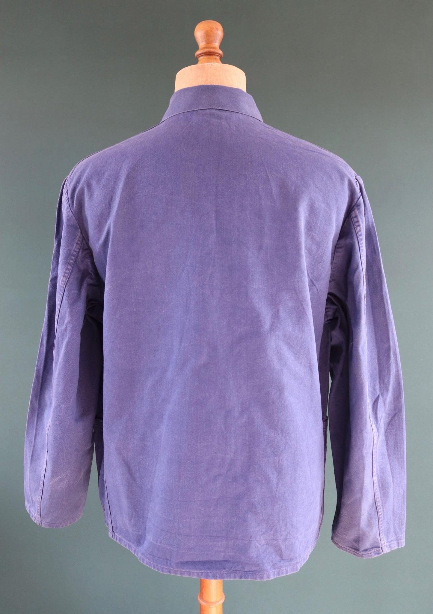 Vintage chore coat - cotton twill workwear jacket - 47” chest