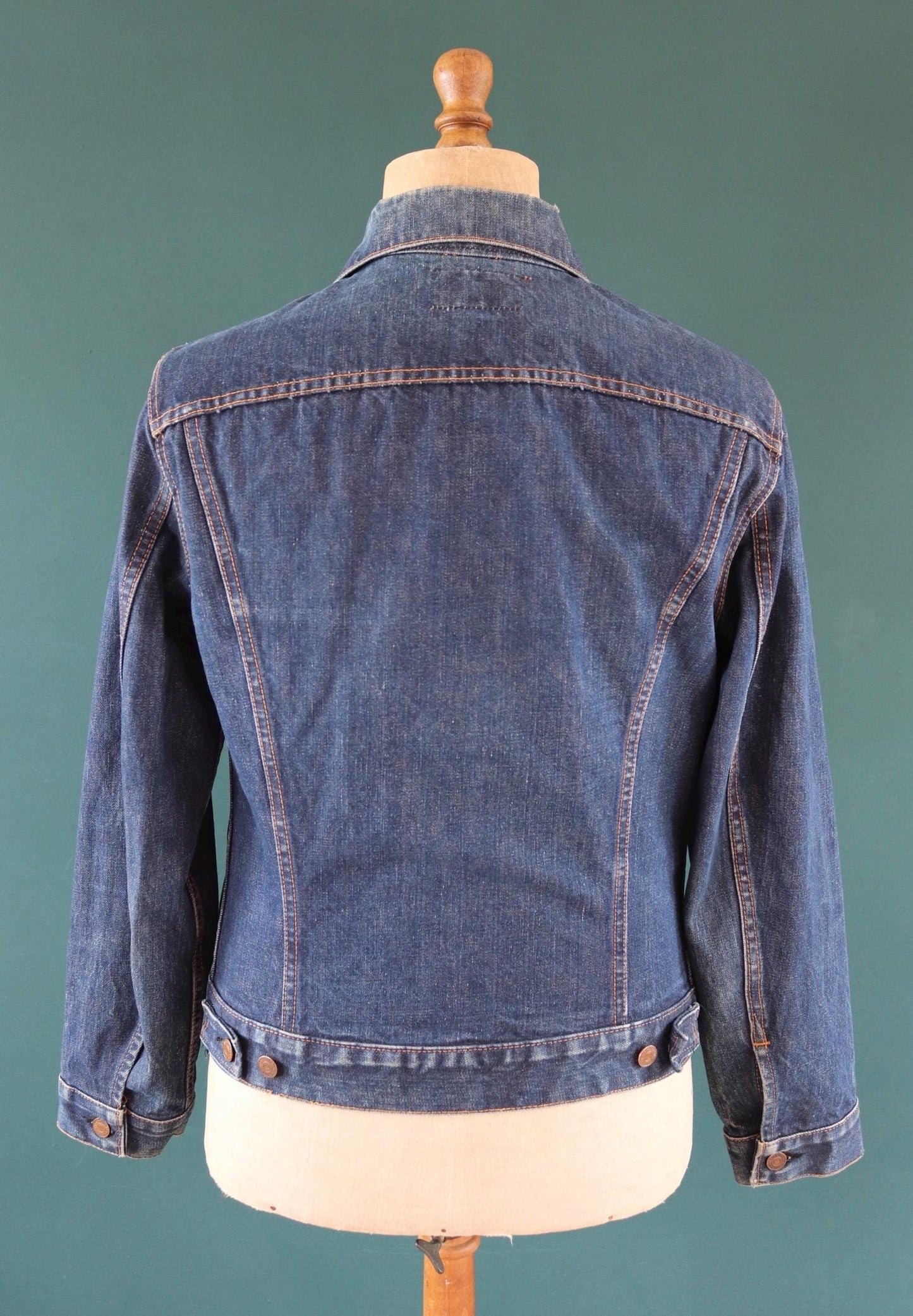 Vintage 1960s Levis big E denim jacket - Levi Strauss red tab - type 3 - trucker workwear -40” chest