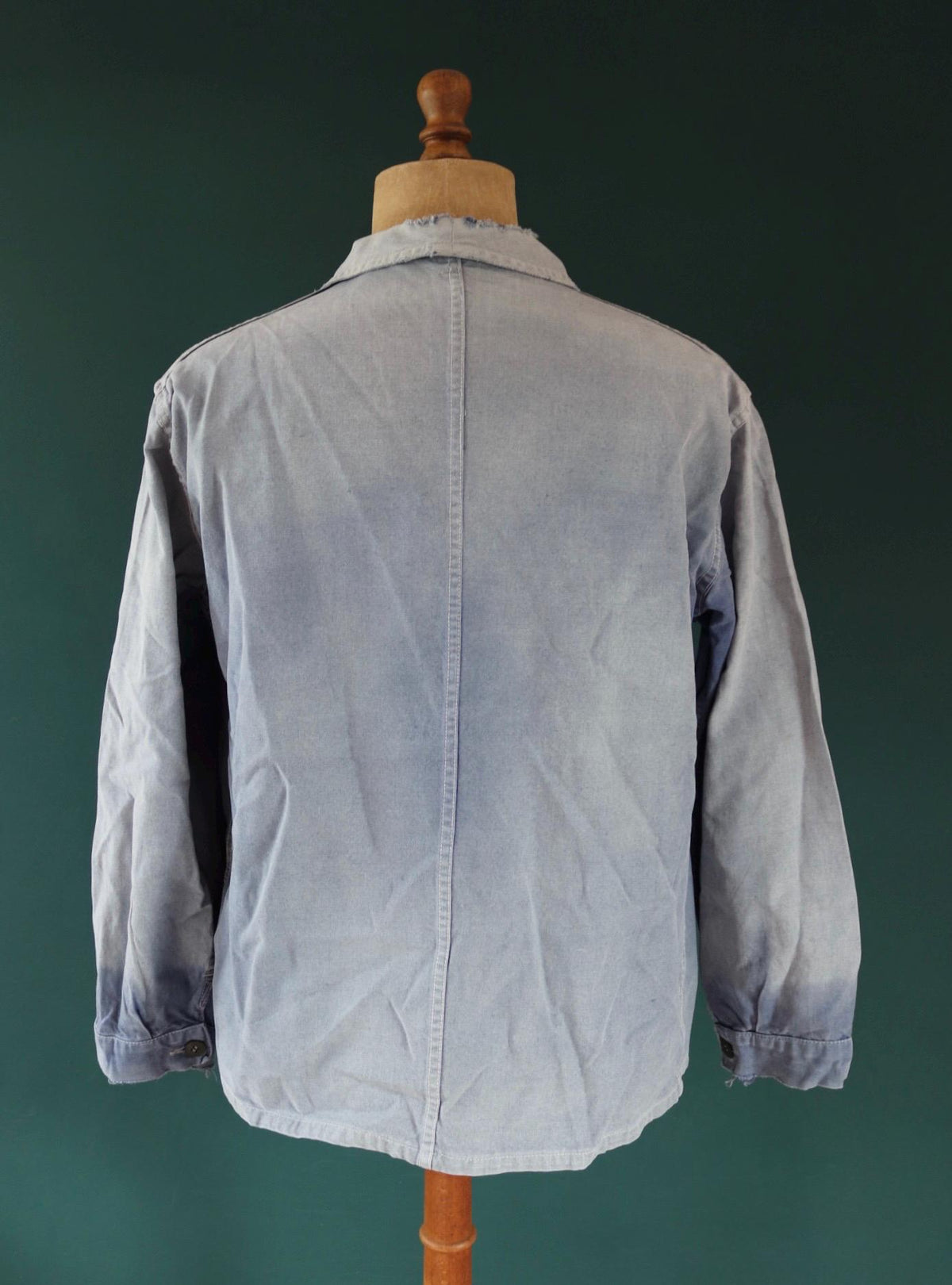 Vintage 1950s French workwear jacket - cotton twill chore coat - 48” chest