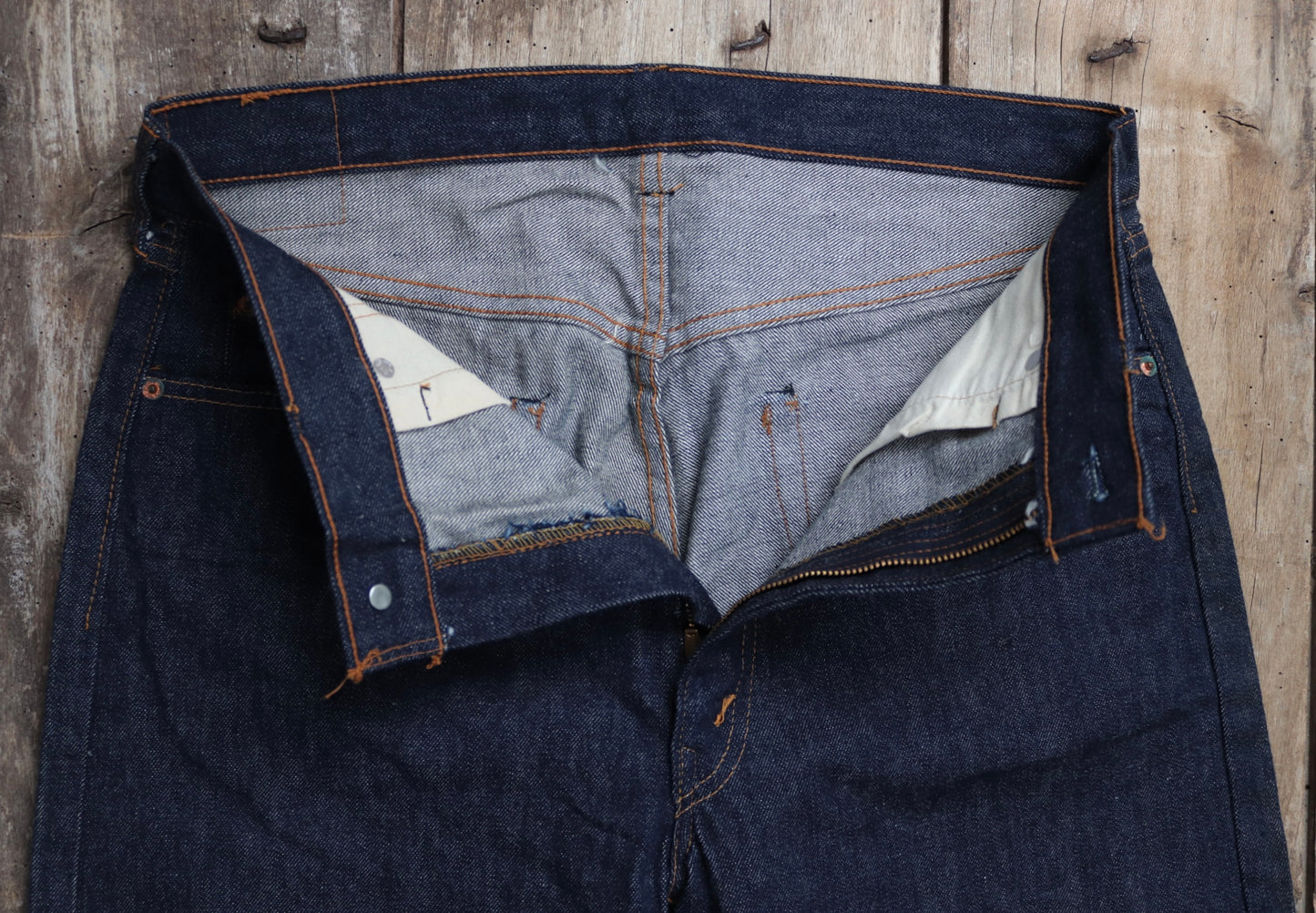 True vintage 1960s Levis jeans