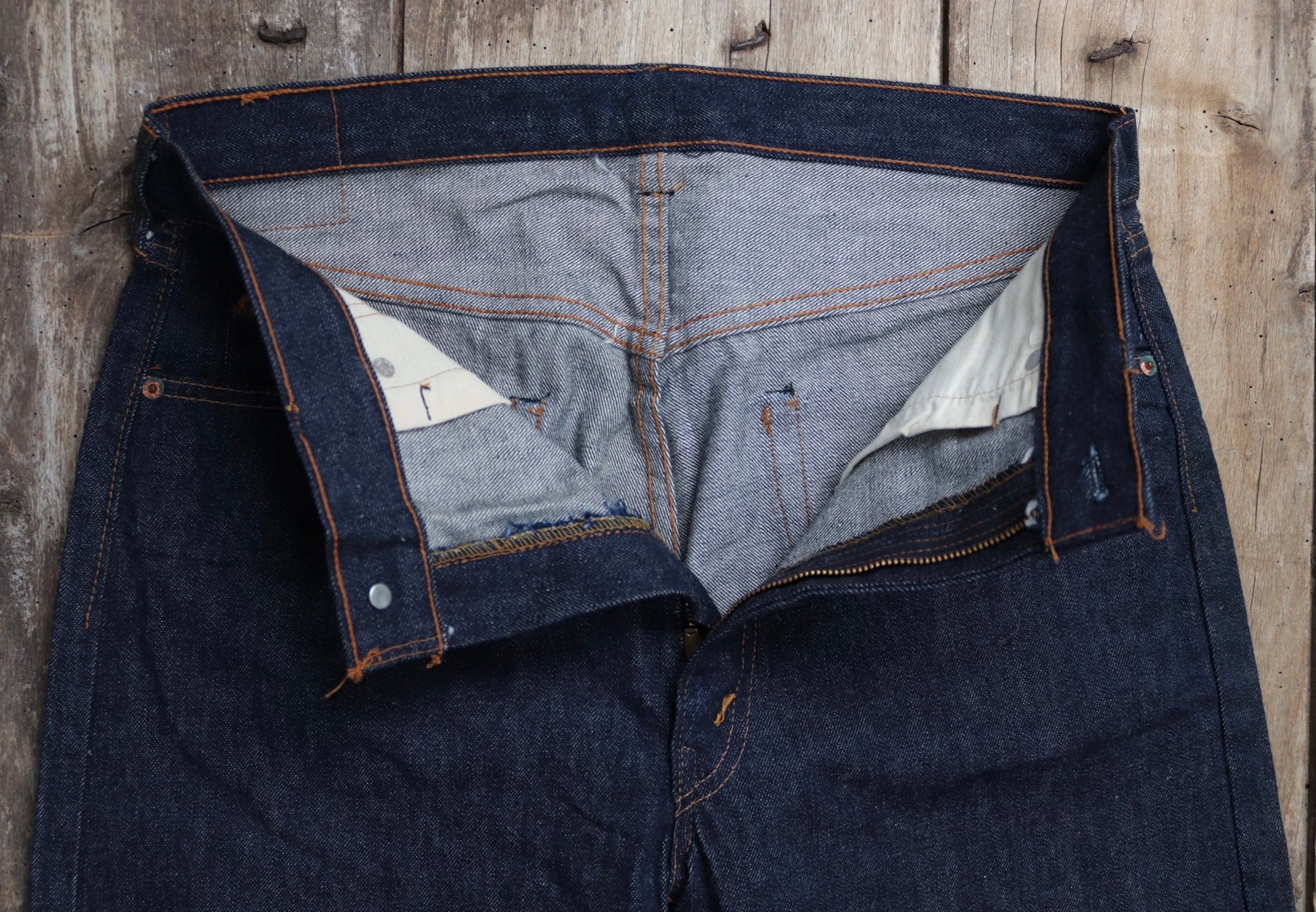 True vintage 1960s Levis jeans