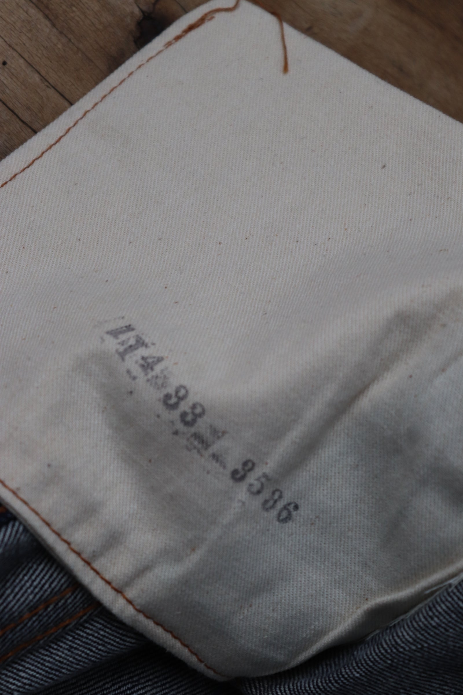 1960s Levis pocket bag