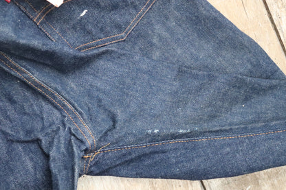 Vintage 1960s deadstock Levis 502 jeans - big E - rare selvedge denim - 34” x 34”