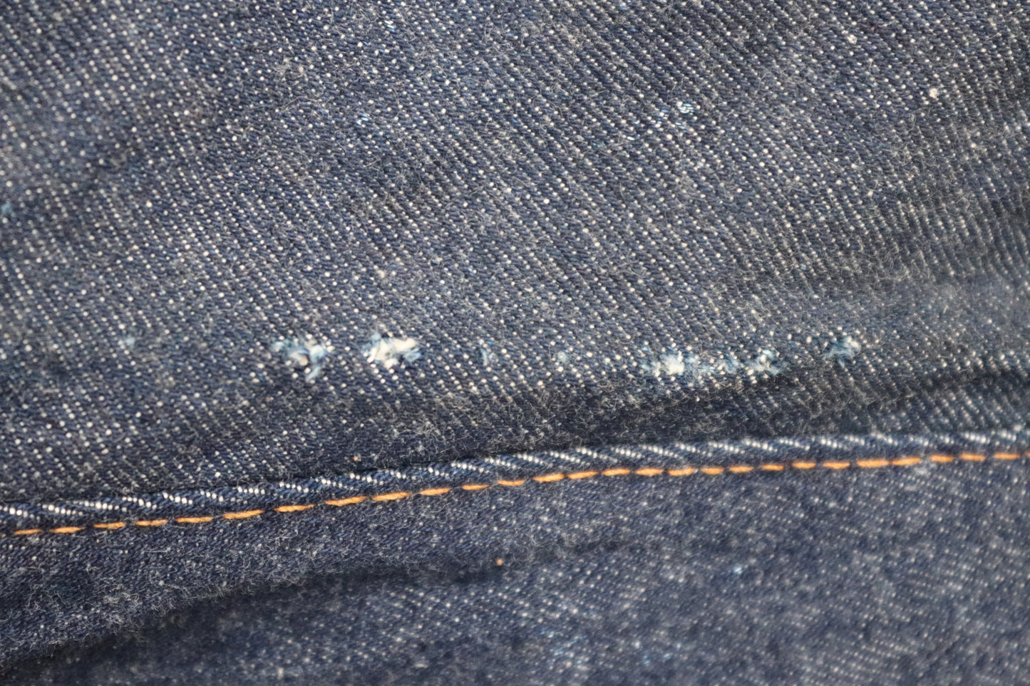Vintage 1960s deadstock Levis 502 jeans - big E - rare selvedge denim - 34” x 34”